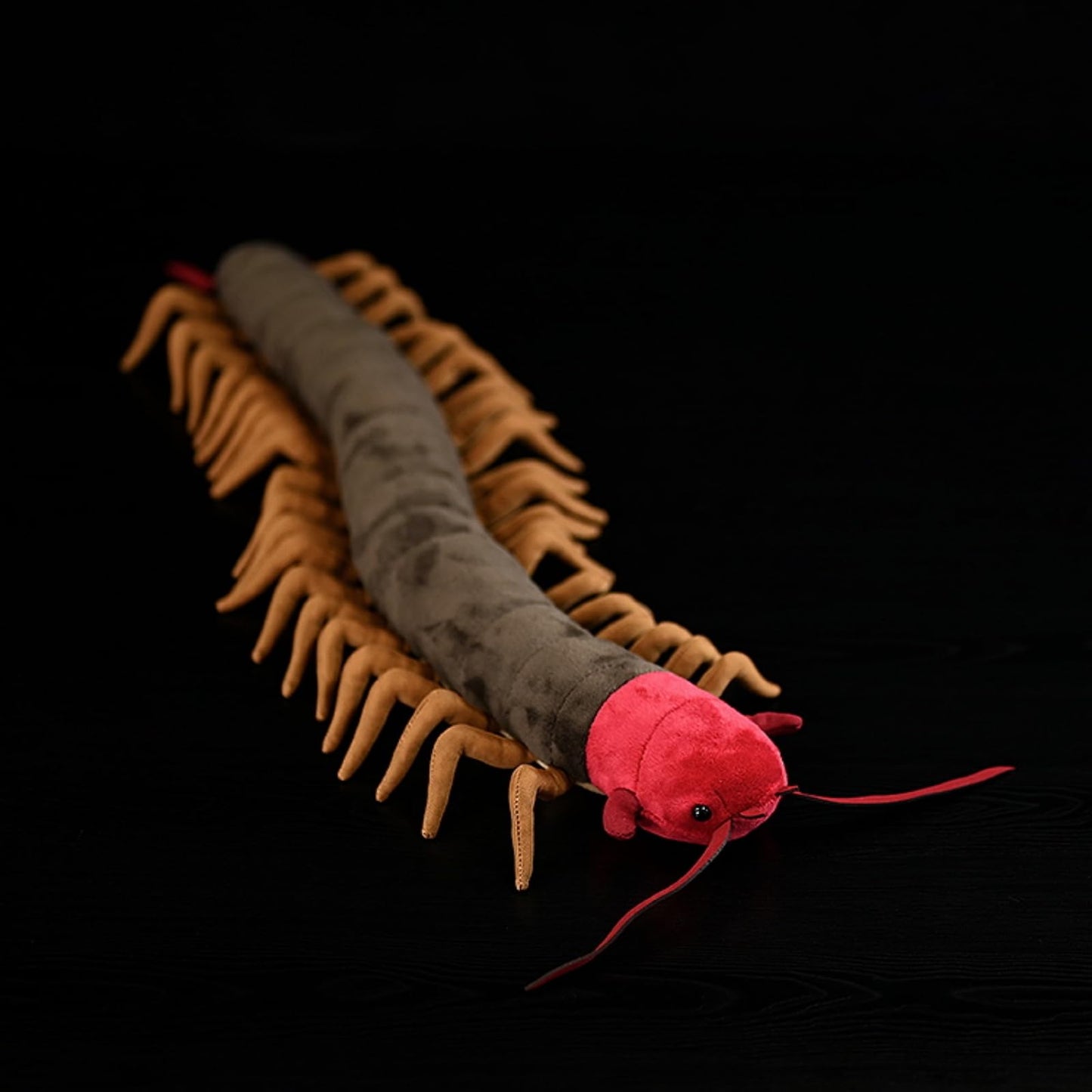 Centipede Plush Animal - Brown 23.6 Inch,Centipede Plush Toy, Realistic Stuffed Toy, Girls Toy,Centipede Toy for Kids, Home Decor, Cuddle Toy