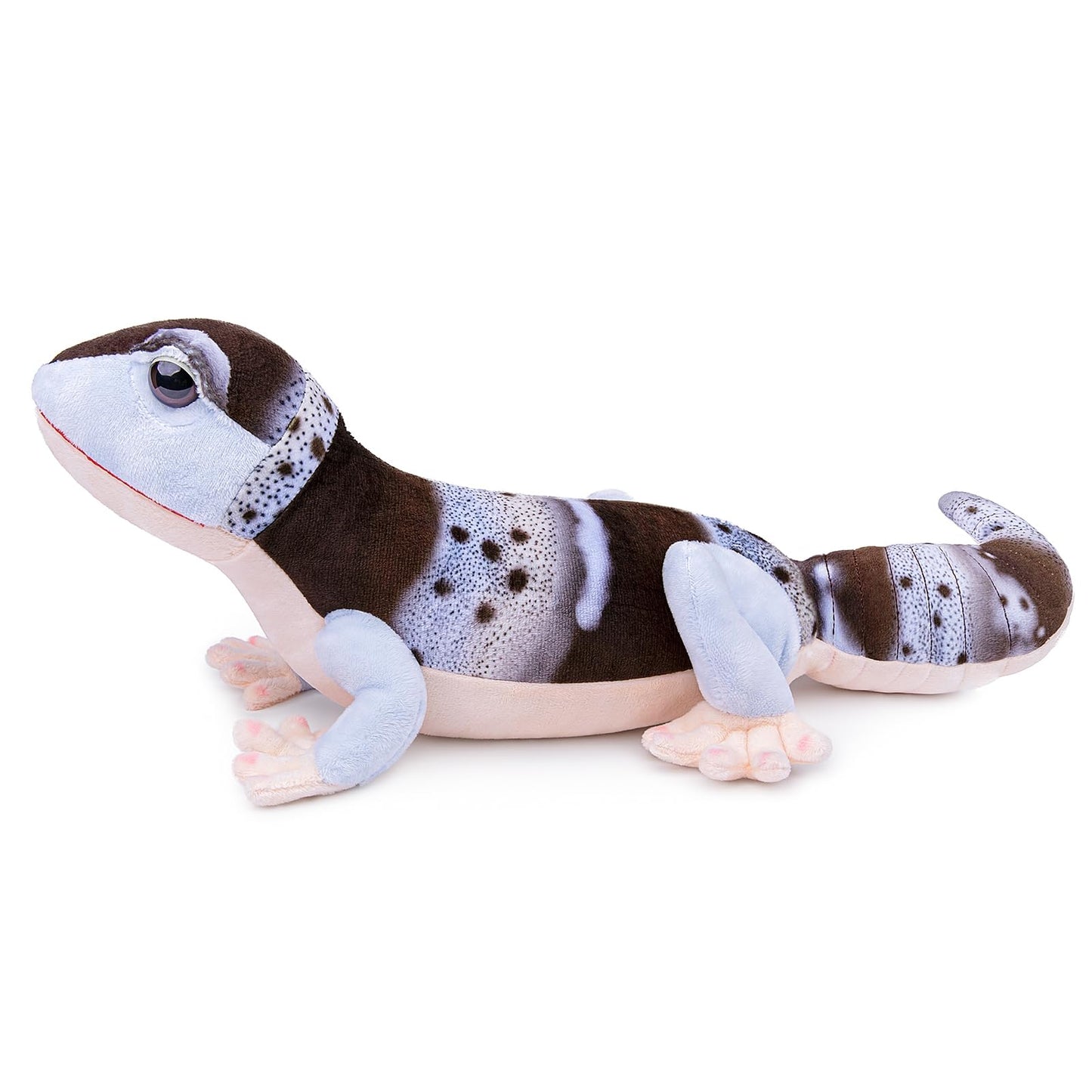 Simulation Fat-Tailed Gecko Stuffed Animal-Taupe 15",Leopard Gecko Stuffed Animal for Boys, Spotted Gecko Toy,Gifts for Kids,Home Decor,Hugging Toy
