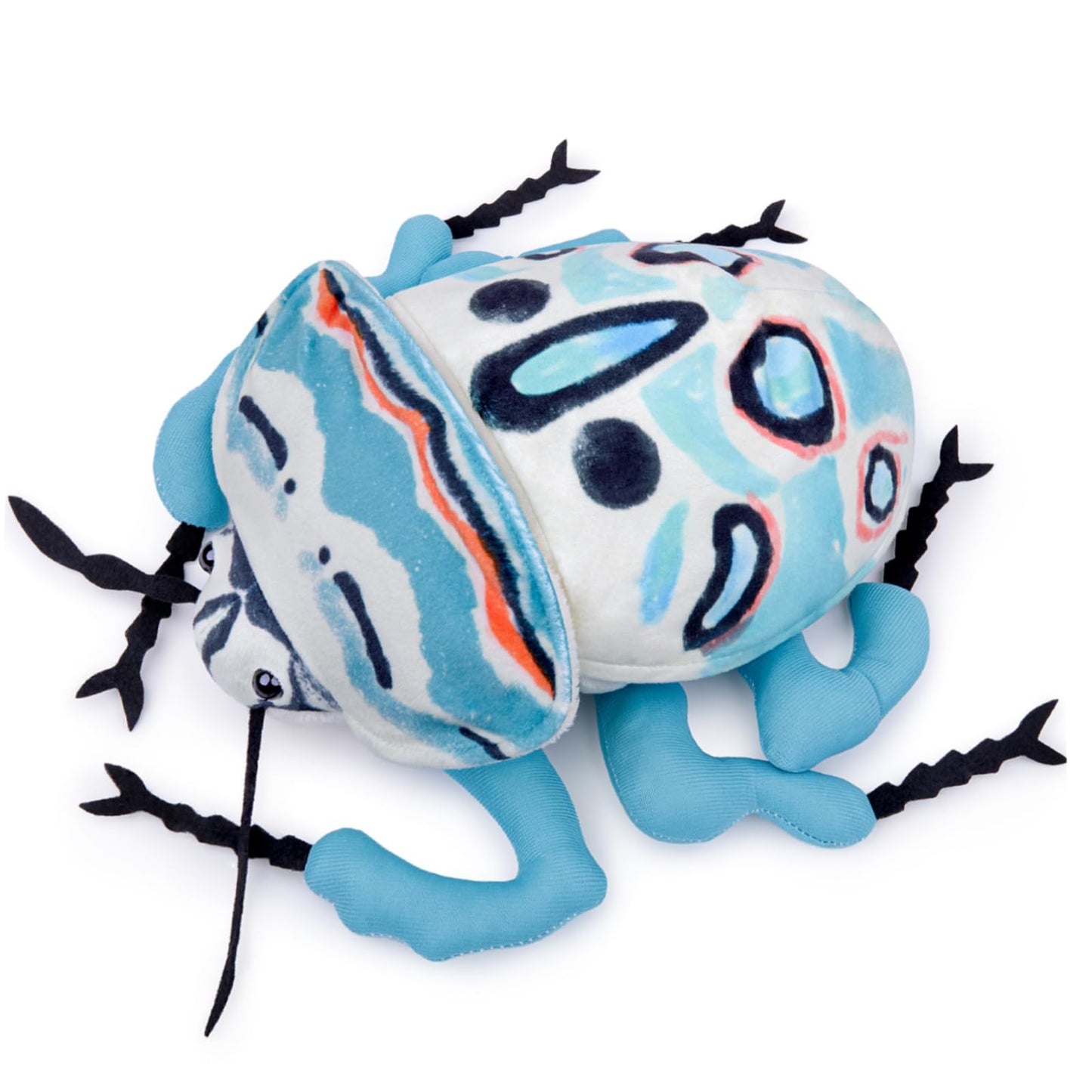 Realistic Picasso Stink Bug Stuffed Animal Toy-9 in,Soft Beetle Plush Toy for Kids,Home Decor,Hugging Toy