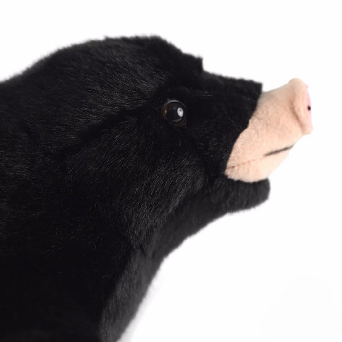Mole Plush Animal - Black, 11.8" Long, Mole Stuffed Animal Toy for Boys & Girls, Kids Gifts, Home Decor, Cuddle Toy