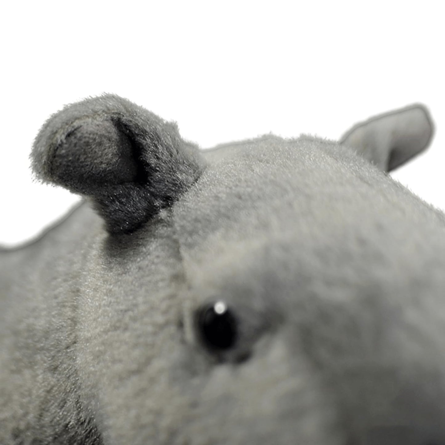 Giant Rhino Stuffed Animal-Gray 13",Giant Rhino Plush Toy, Giant Rhino Stuffed Animal,Girl Toys,Gifts for Kids,Home Decor,Hugging Toy