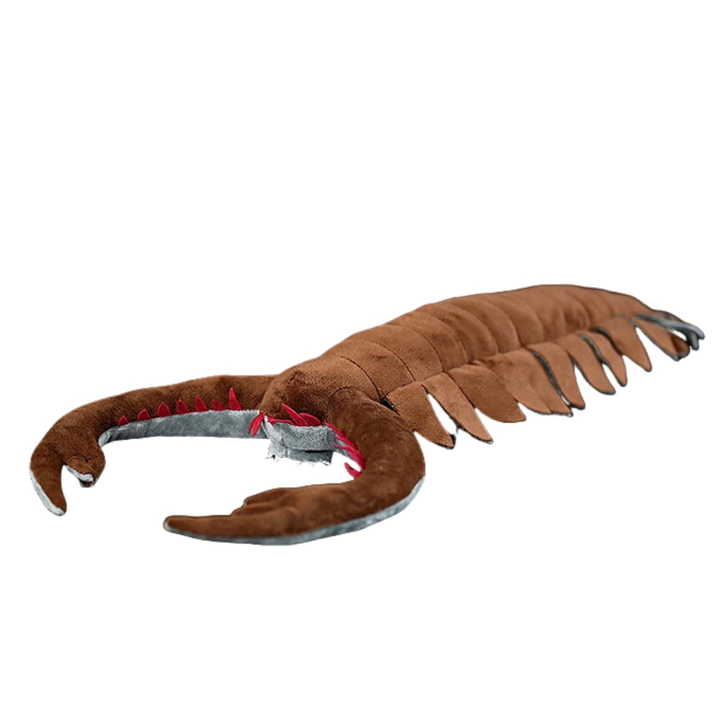 Simulation Omnidens Amplus Plush,Lifelike 12" Cambrian Ancient Sea Creature Shrimp Stuffed Animal,Soft Plush Toy, Stuffed Toy,Cuddly Toys,Gifts for Kids