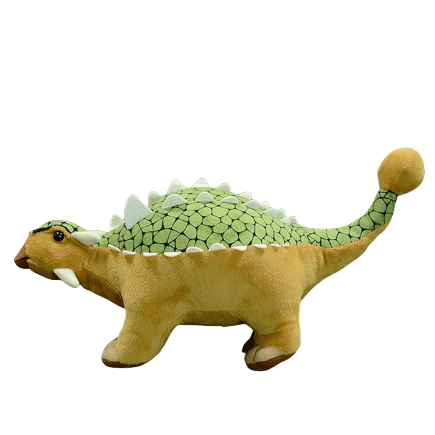 Ankylosaurus Stuffed Animal-Green 14",Dinosaur Plush Toy,Gifts for Kids,Home Decor,Hugging Toy