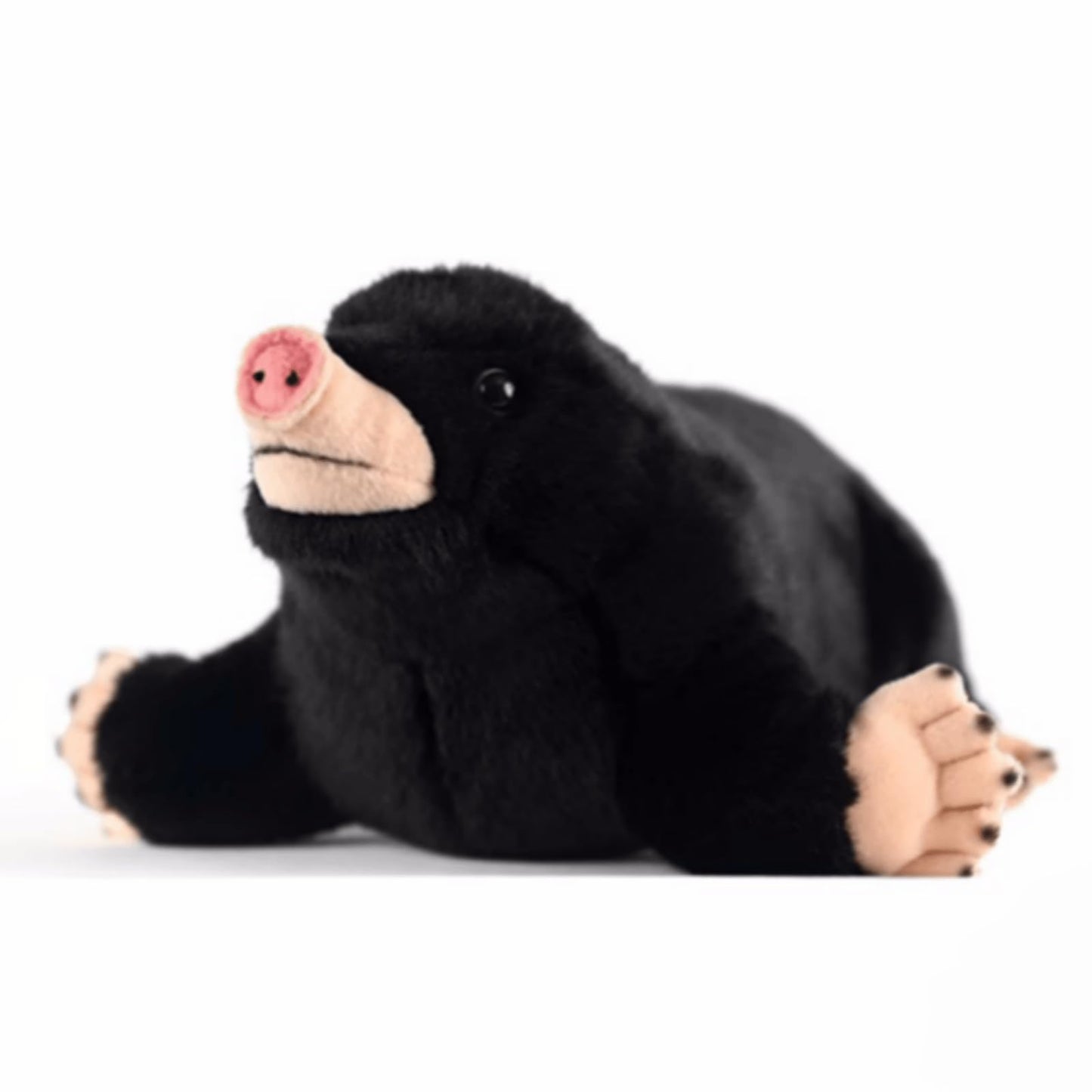 Mole Plush Animal - Black, 11.8" Long, Mole Stuffed Animal Toy for Boys & Girls, Kids Gifts, Home Decor, Cuddle Toy