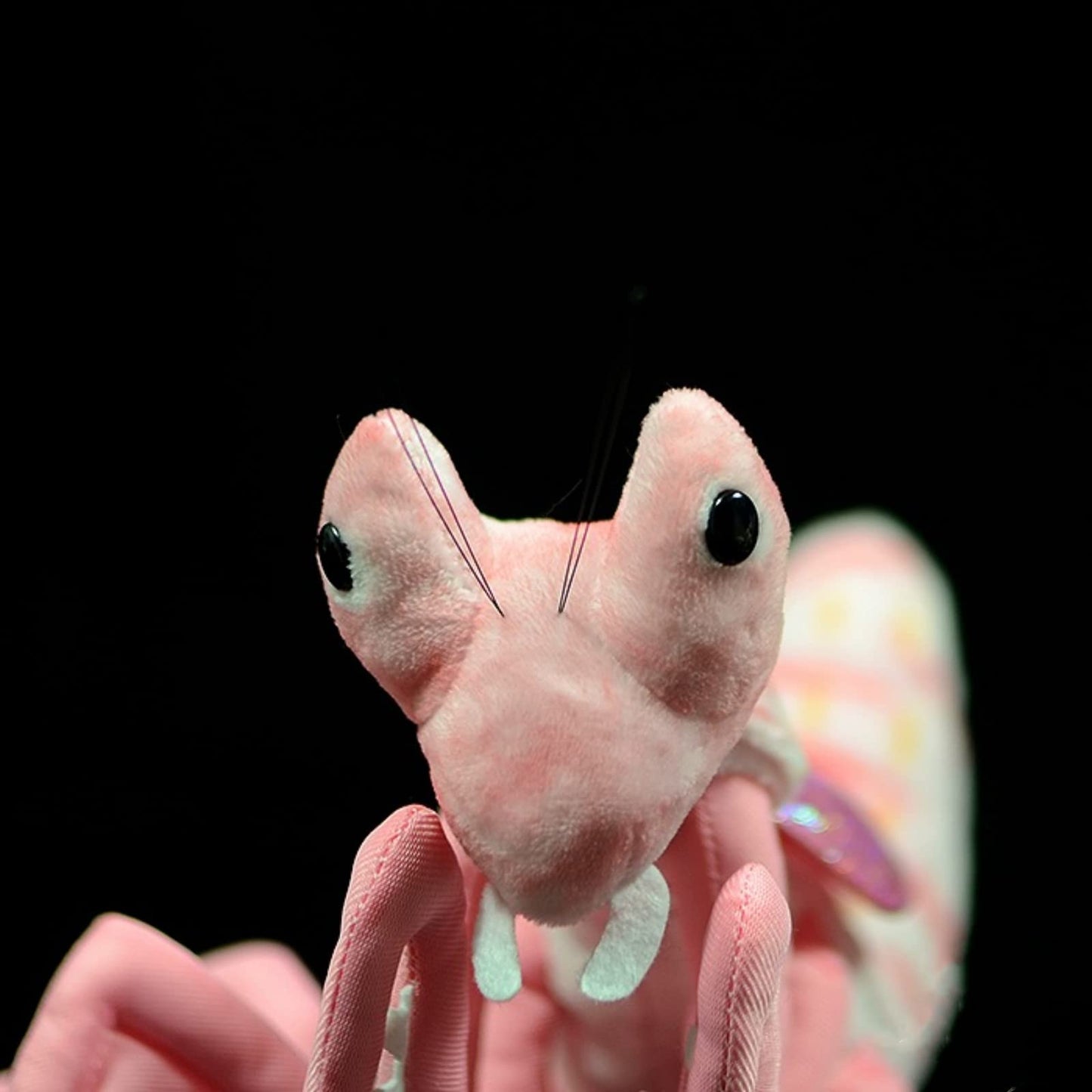 Simulation Praying Mantis Plush, Lifelike Orchid Mantis Stuffed Animal,Soft Mantis Plush Toy, Stuffed Toy,Insect Toys Gifts for Kids,Home Decor 11"
