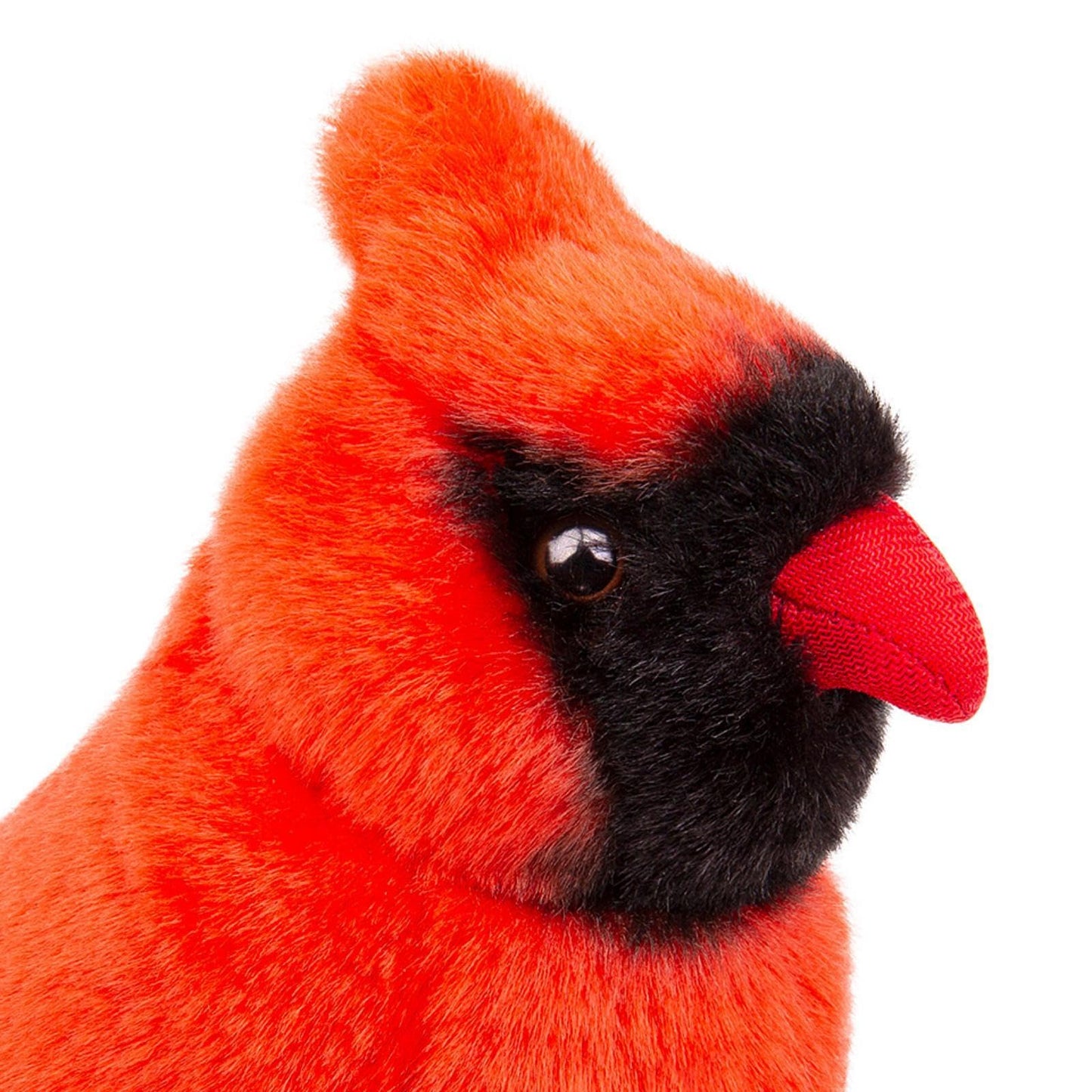 Northern Cardinal Bird Stuffed Animal,Bird Plush Toy Cardinal Gifts for Loss,Soft Toy for Kids, Girls Toy, Home Decor- Red 5.9 inches Tall