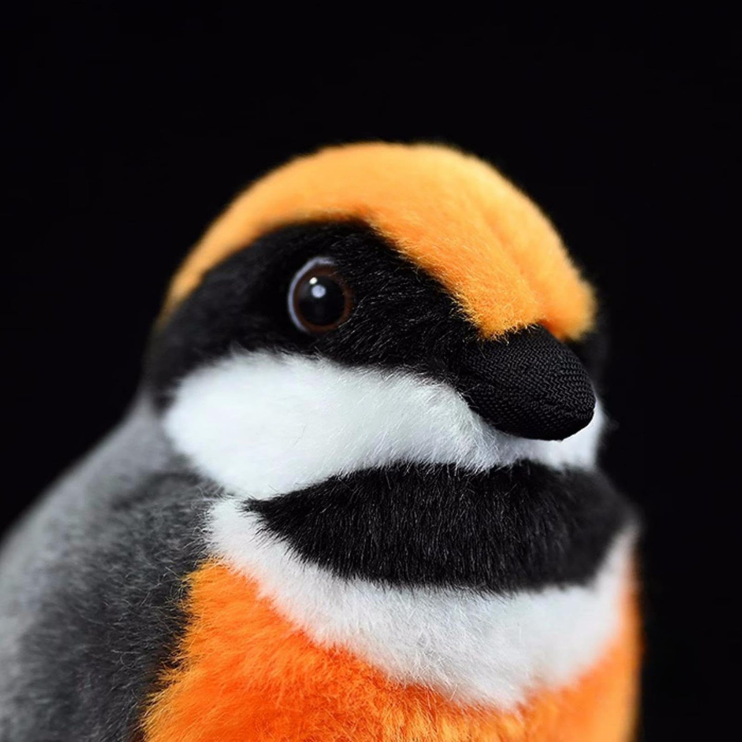 Long-Tailed Shrike-Gray Stuffed Animal 5",Bird Plush Toy, Delicate,Girl Toys, Children's Gifts, Home Decor