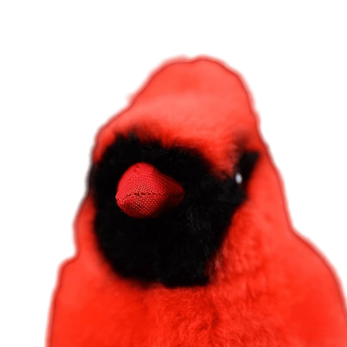 Northern Cardinal Bird Stuffed Animal,Bird Plush Toy Cardinal Gifts for Loss,Soft Toy for Kids, Girls Toy, Home Decor- Red 5.9 inches Tall