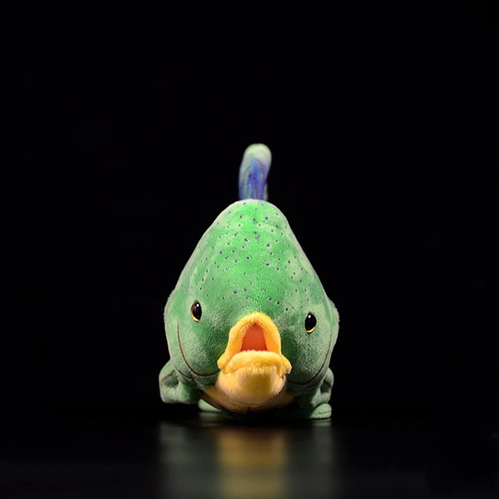 Simulation Mahi Mahi Toy,Ghost Saury Fish,Stuffed Fish Animal,Gifts for Kids,Sea Creatures Model Dolls Plushie-17 Long