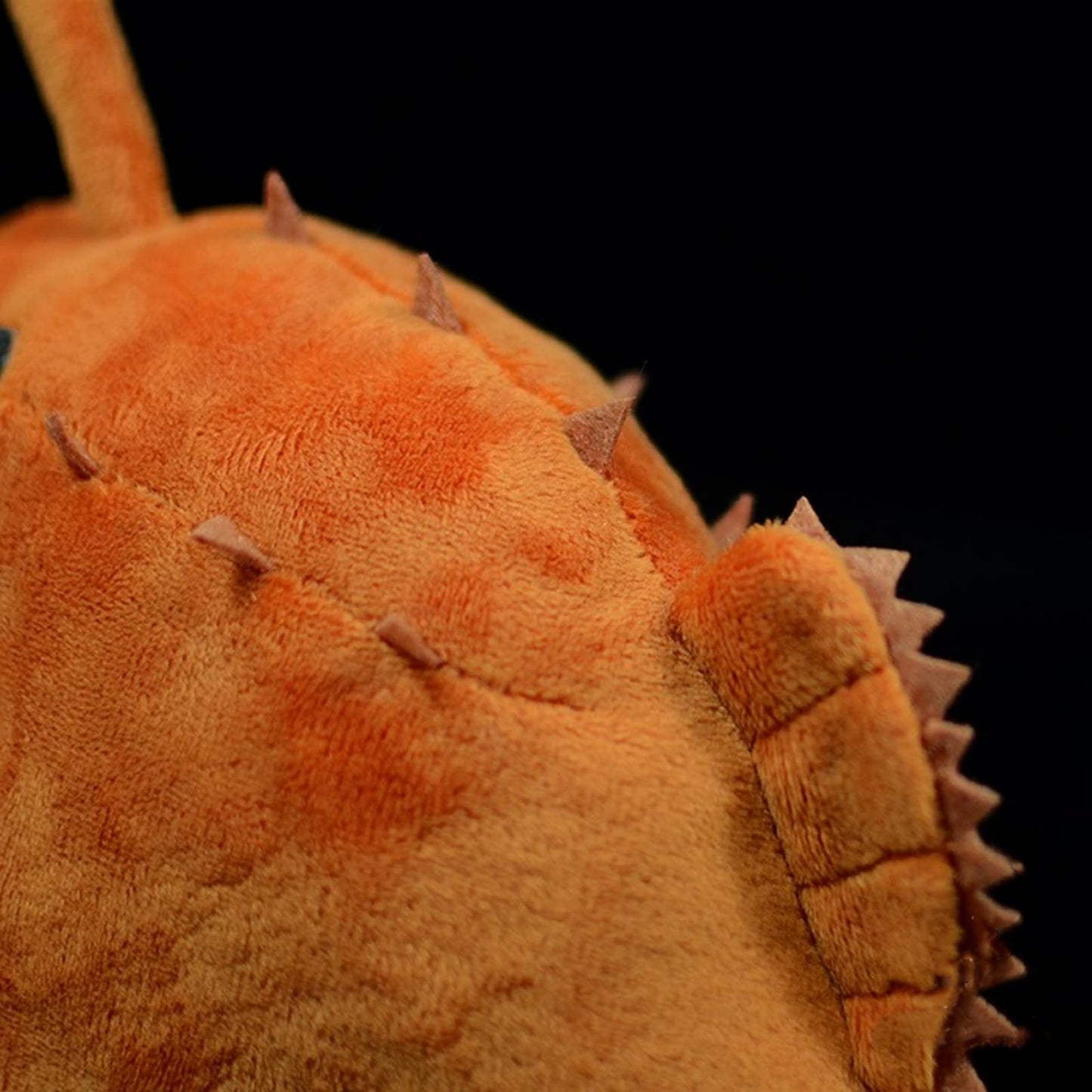 Lifelike Anglerfish Plush-Brown 9.8" Fish Stuffed Animal,Soft Monkfish Plush Toy,Gifts for Kids