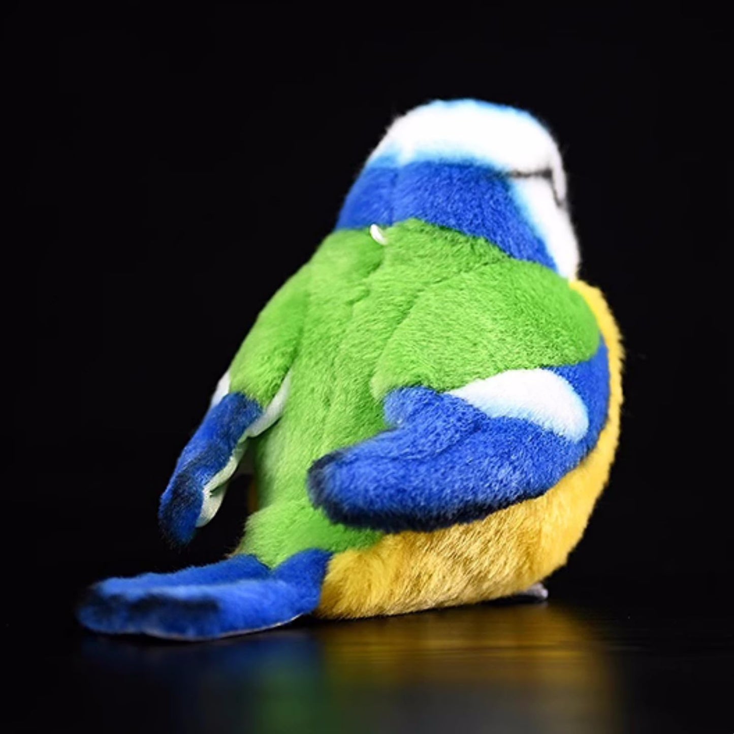 Eurasian Blue Tit Stuffed Animal 5",Bird Plush Toy, Delicate, Christmas Plush, Girl Toys, Children's Gifts