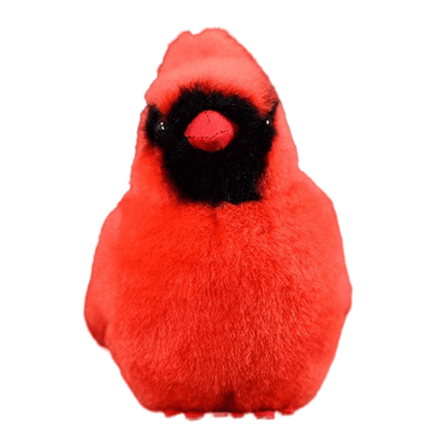 Northern Cardinal Bird Stuffed Animal,Bird Plush Toy Cardinal Gifts for Loss,Soft Toy for Kids, Girls Toy, Home Decor- Red 5.9 inches Tall
