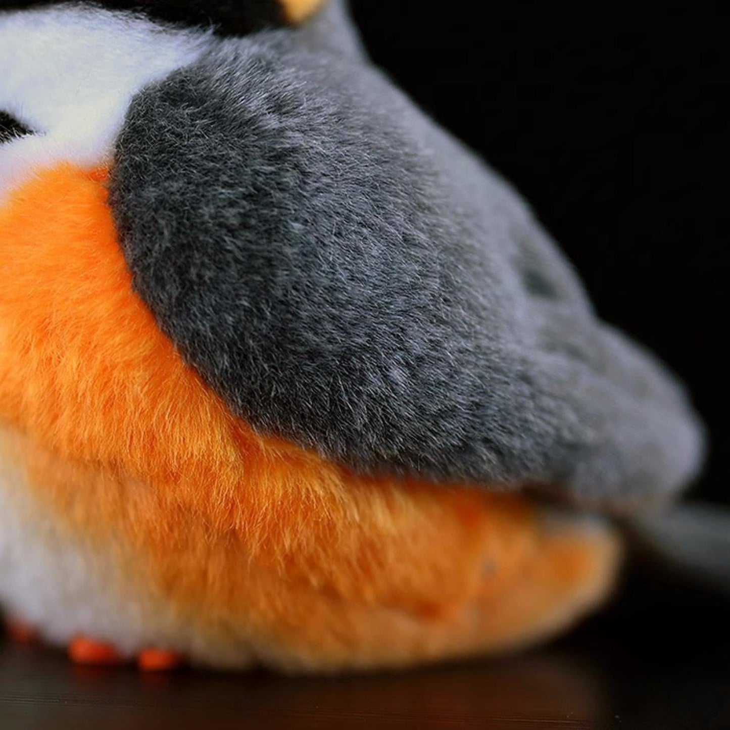 Long-Tailed Shrike-Gray Stuffed Animal 5",Bird Plush Toy, Delicate,Girl Toys, Children's Gifts, Home Decor