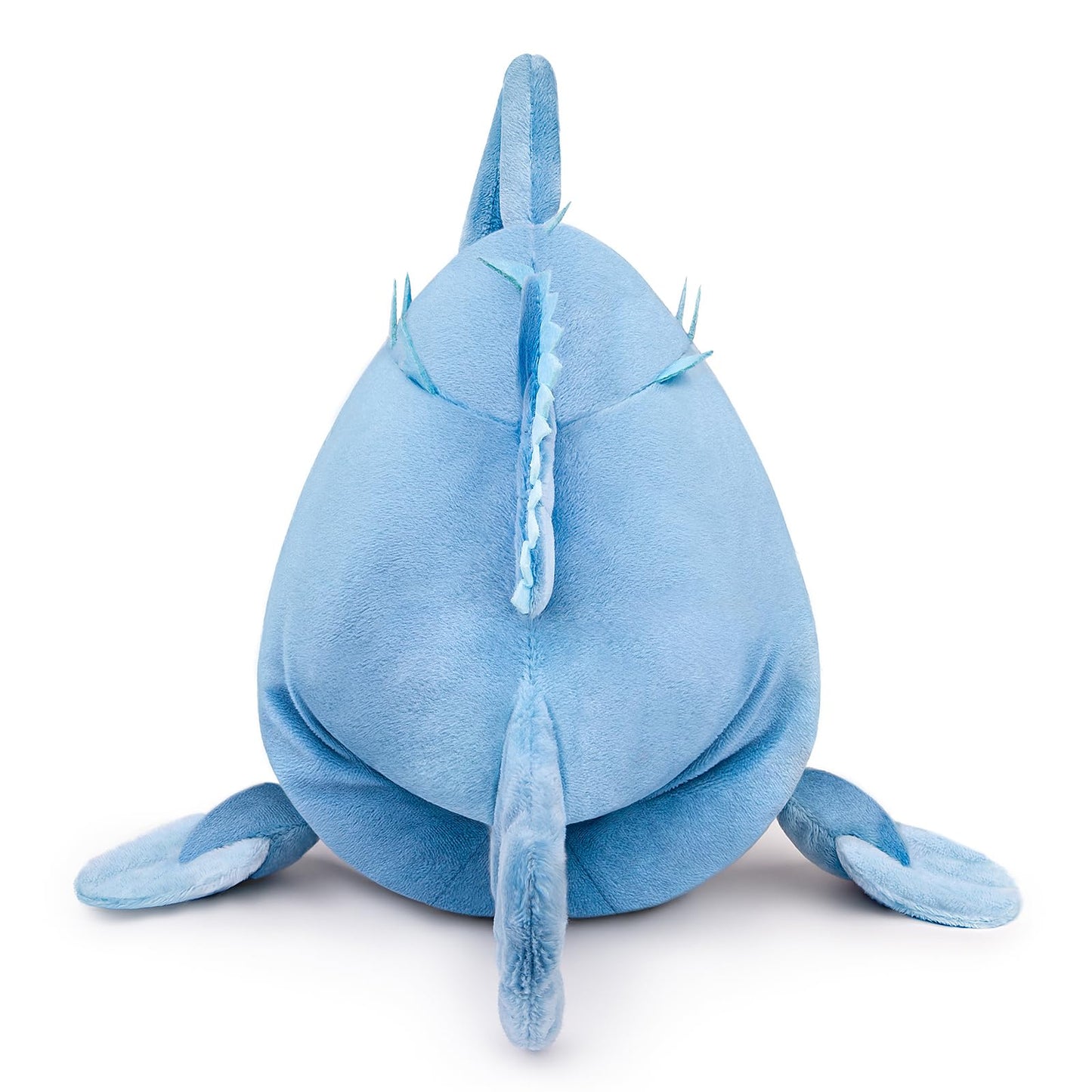 Lifelike Anglerfish Luminous Plush 9.8" Fish Stuffed Animal,Glow in The Dark,Soft Monkfish Plush,Gifts for Kids, Fish Decor