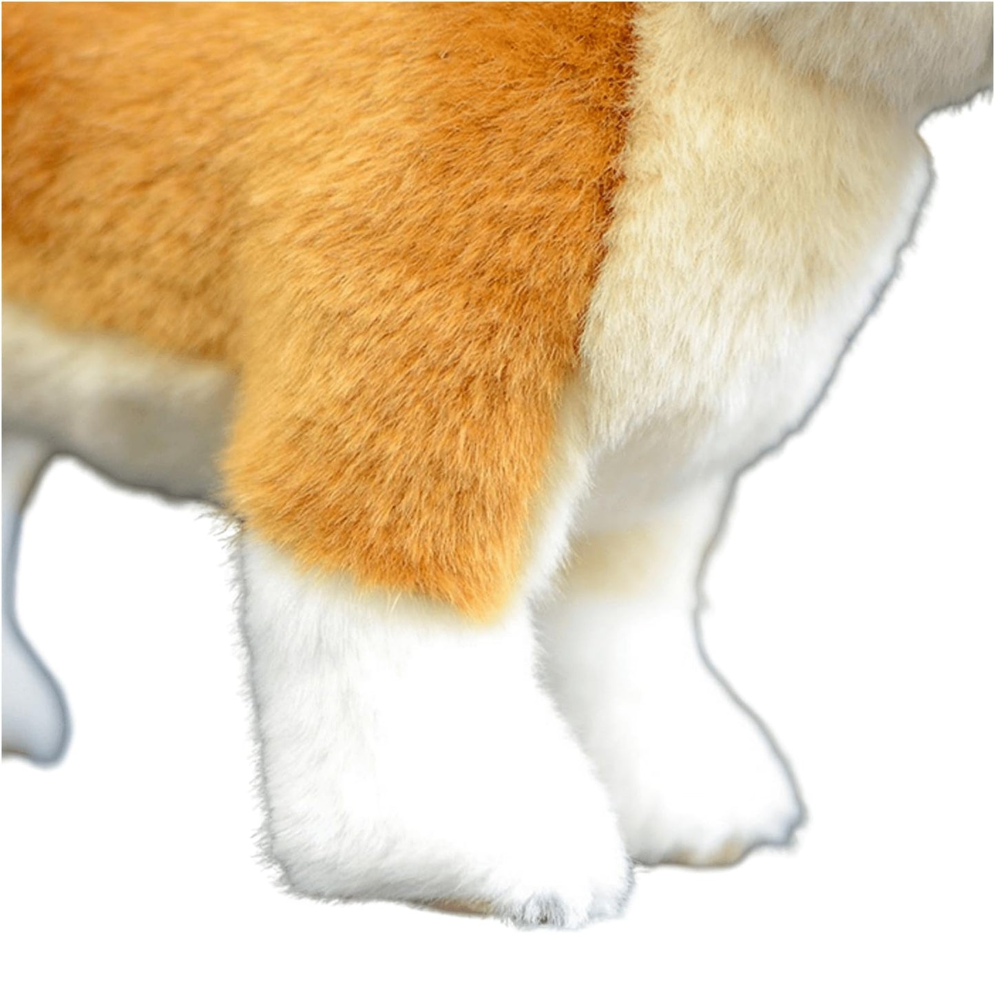 Realistic Shiba Inu Plush-Yellow 11.02",Dog Stuffed Animal,Soft Toy,Girl Toys,Gifts for Kids, Hugging Toy