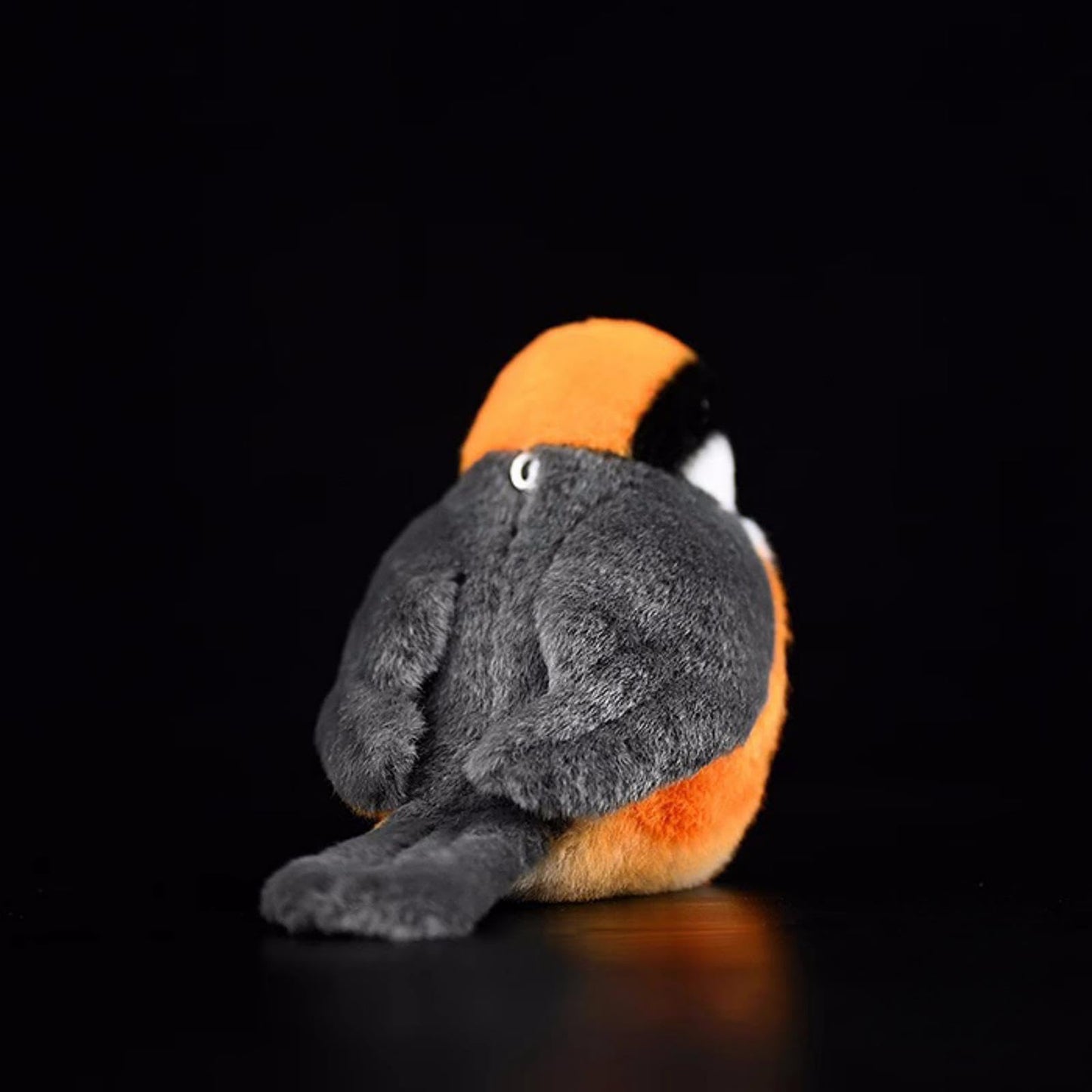 Long-Tailed Shrike-Gray Stuffed Animal 5",Bird Plush Toy, Delicate,Girl Toys, Children's Gifts, Home Decor