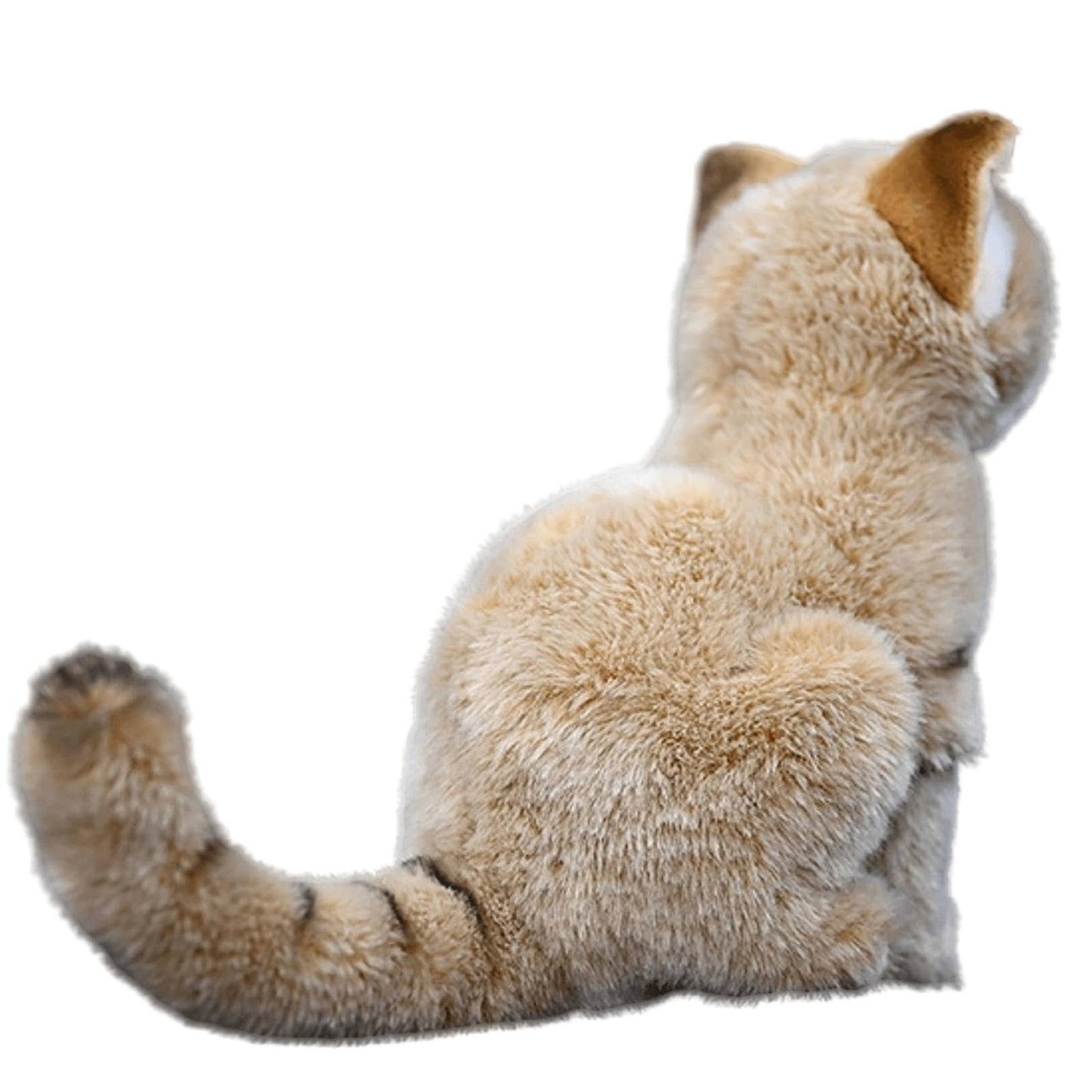 Realistic Sand Cat Plush-10,Cat Stuffed Animal for Girls, Soft Dune Cat Stuffed Animal Doll,Girl Toys,Model Gifts for Kids, Baby Gift,Home Decor,Hugging Toy