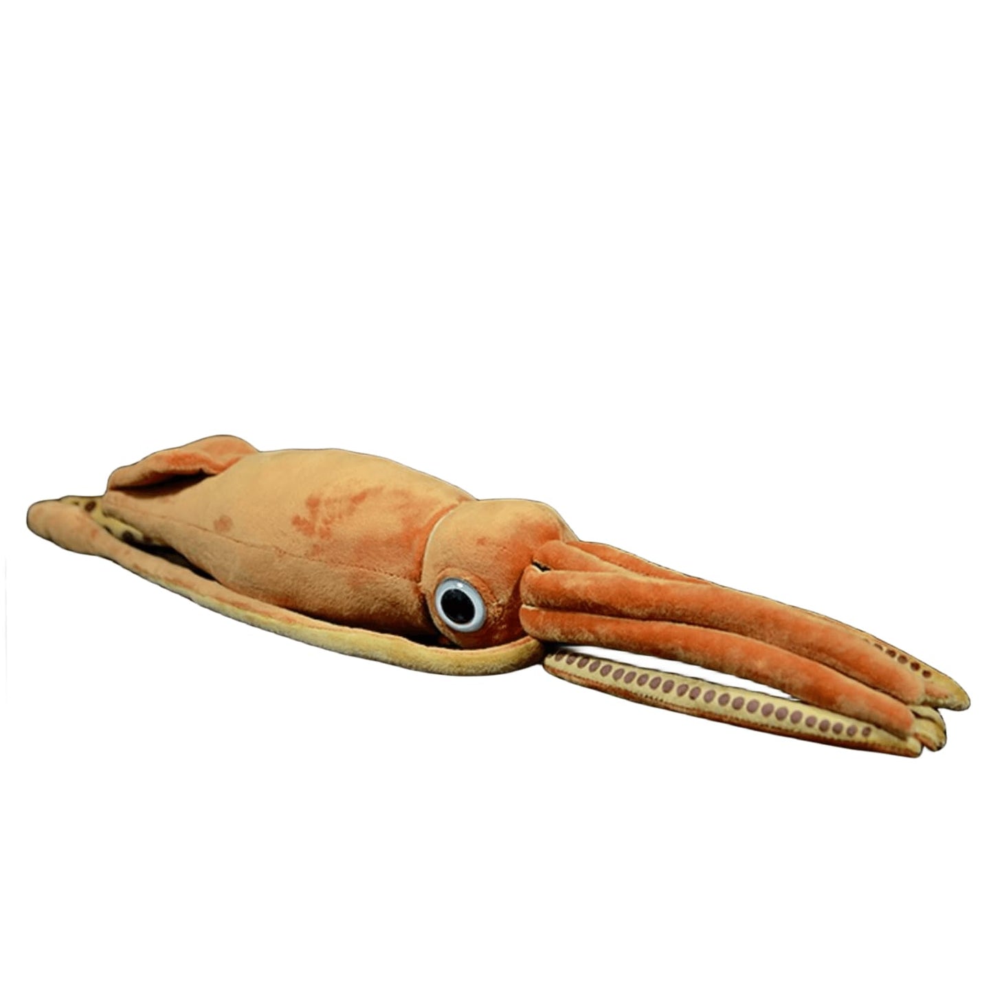 Simulation Squid Plush Toy, 12' Lifelike Stuffed Animal, Soft Squid Plushie, Gift for Kids