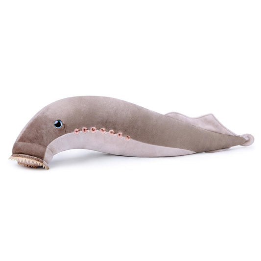 Lamprey Plush Animal - Gray 20.5 Inch,EEL Plush Toy, Beautiful Stuffed Toy, Girls Toy,Lamprey Toy for Kids, Home Decor, Cuddle Toy