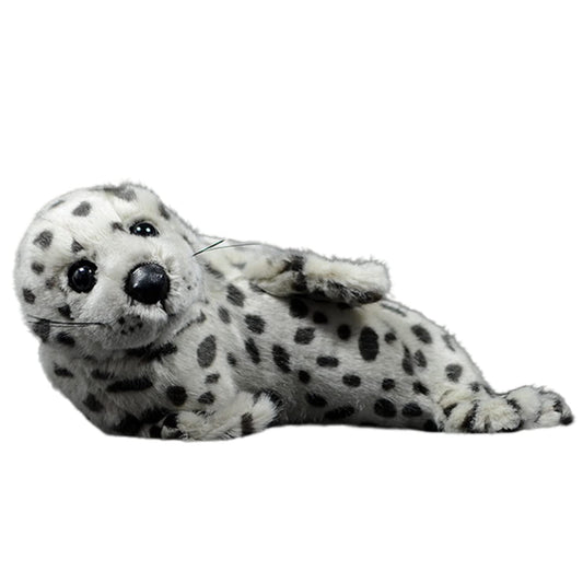 Lifelike Harbor Seal Plush-11”,Seal Plush Stuffed Animal,Soft Seal Plush Toy,Seal Stuffed Animal,Girl Toys,Gifts for Kids