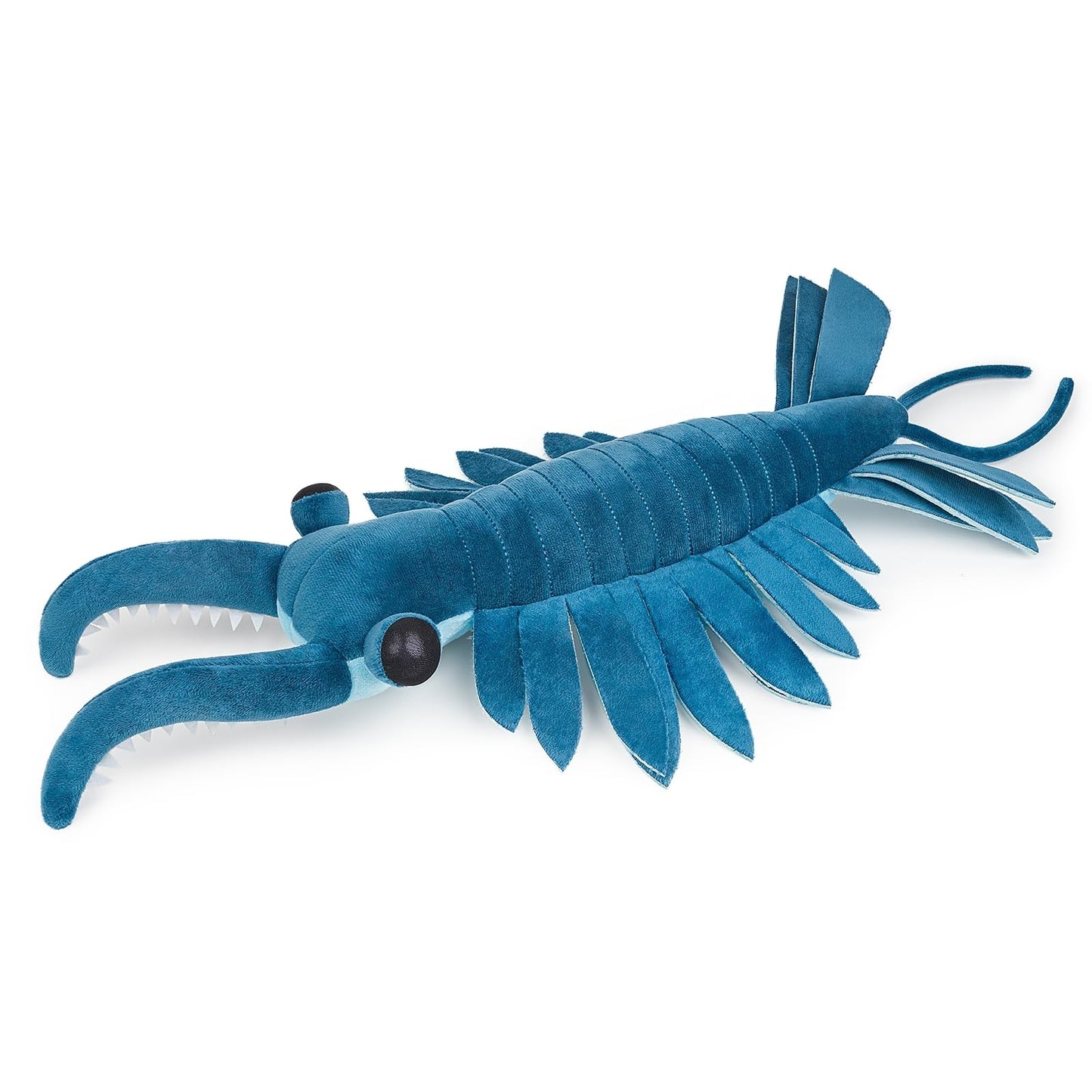 Simulation Anomalocaris Arthropod Plush,Lifelike 21" Cambrian Ancient Shrimp Stuffed Animal,Soft Shrimp Plush Toy, Stuffed Toy,Cuddly Toys,Gifts for Kids