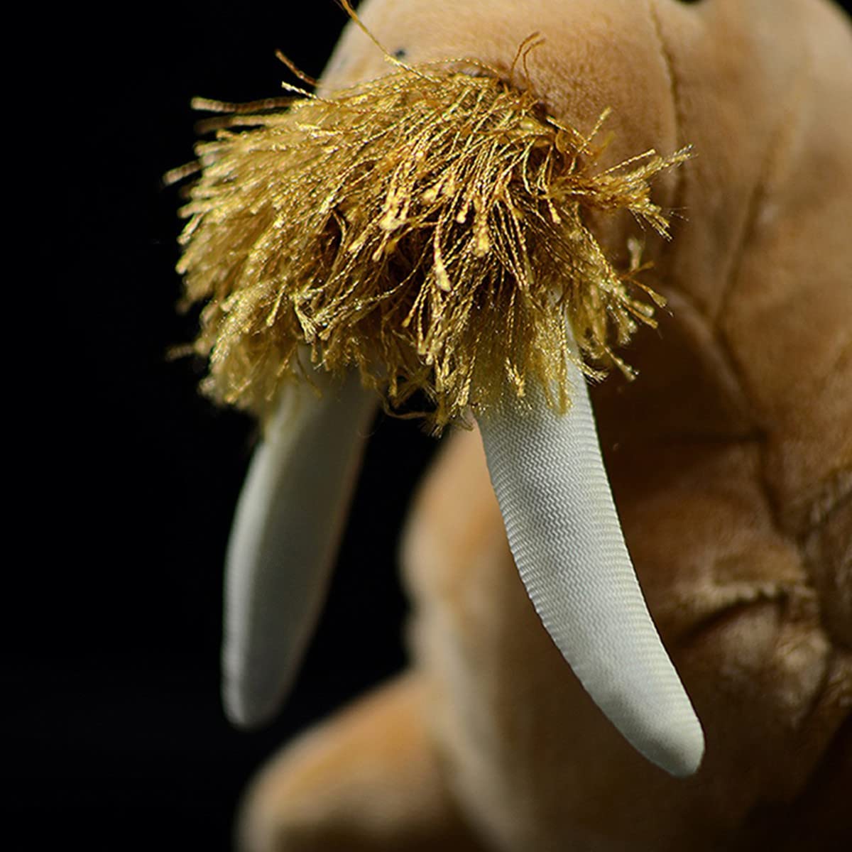 Lifelike Walrus Plush Toys-12 Long,Simulation Huggable Sea Animals Walruses Toys Gifts for Kids,Home Decor