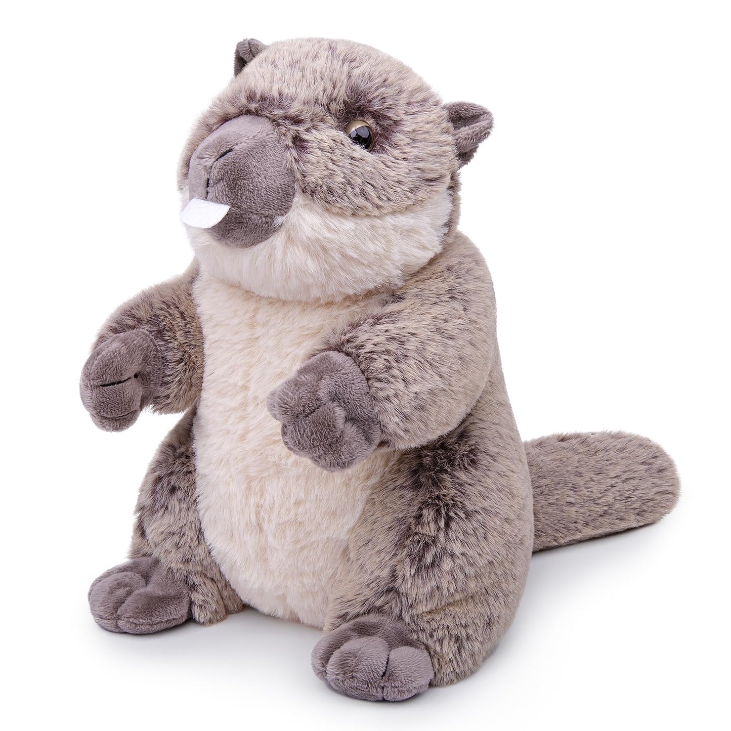 Simulation Groundhog Stuffed Animal-Gray 9In,Soft Gifts Toy for Kids, Home Decor,Hugging Toy