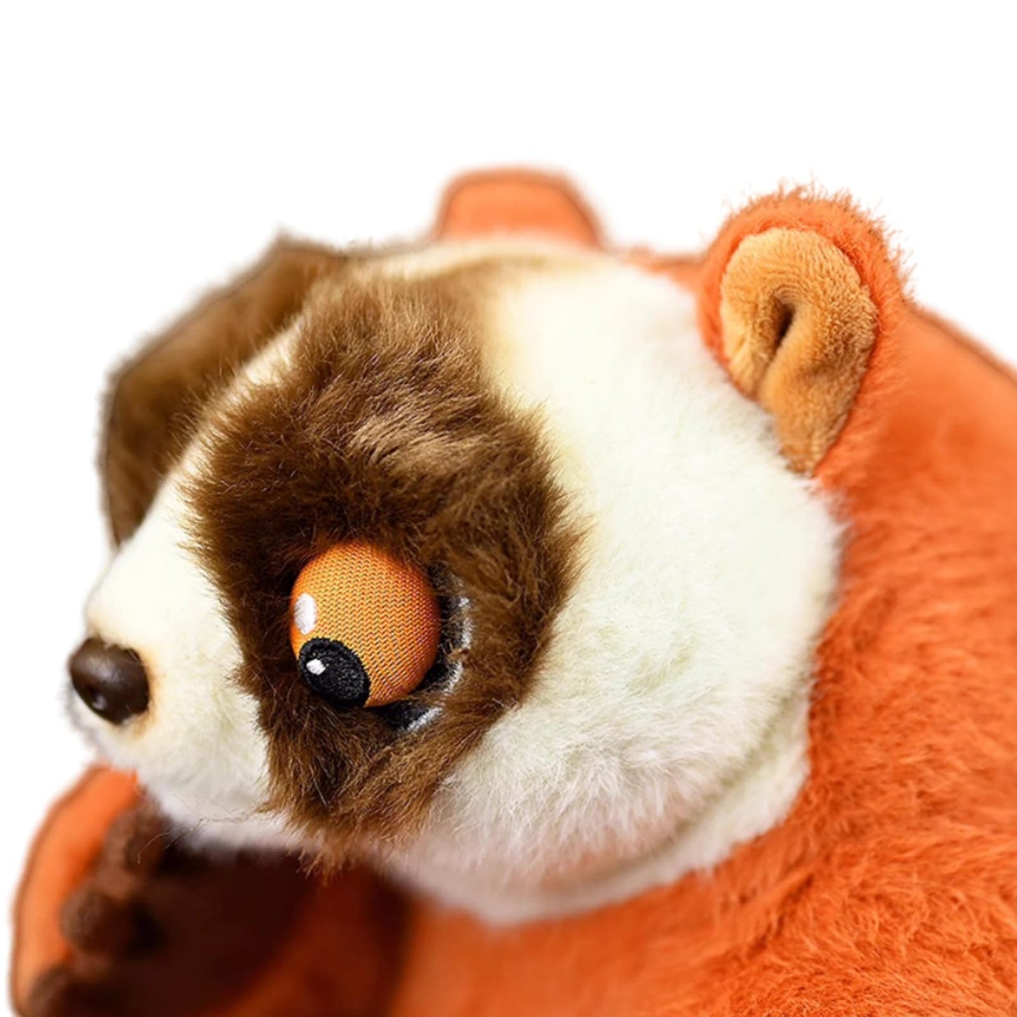 Simulation Slow Loris Stuffed Animal-Orange 8",Monkey Plush Toy, Orangutan Stuffed Animal,Girl Toys,Gifts for Kids