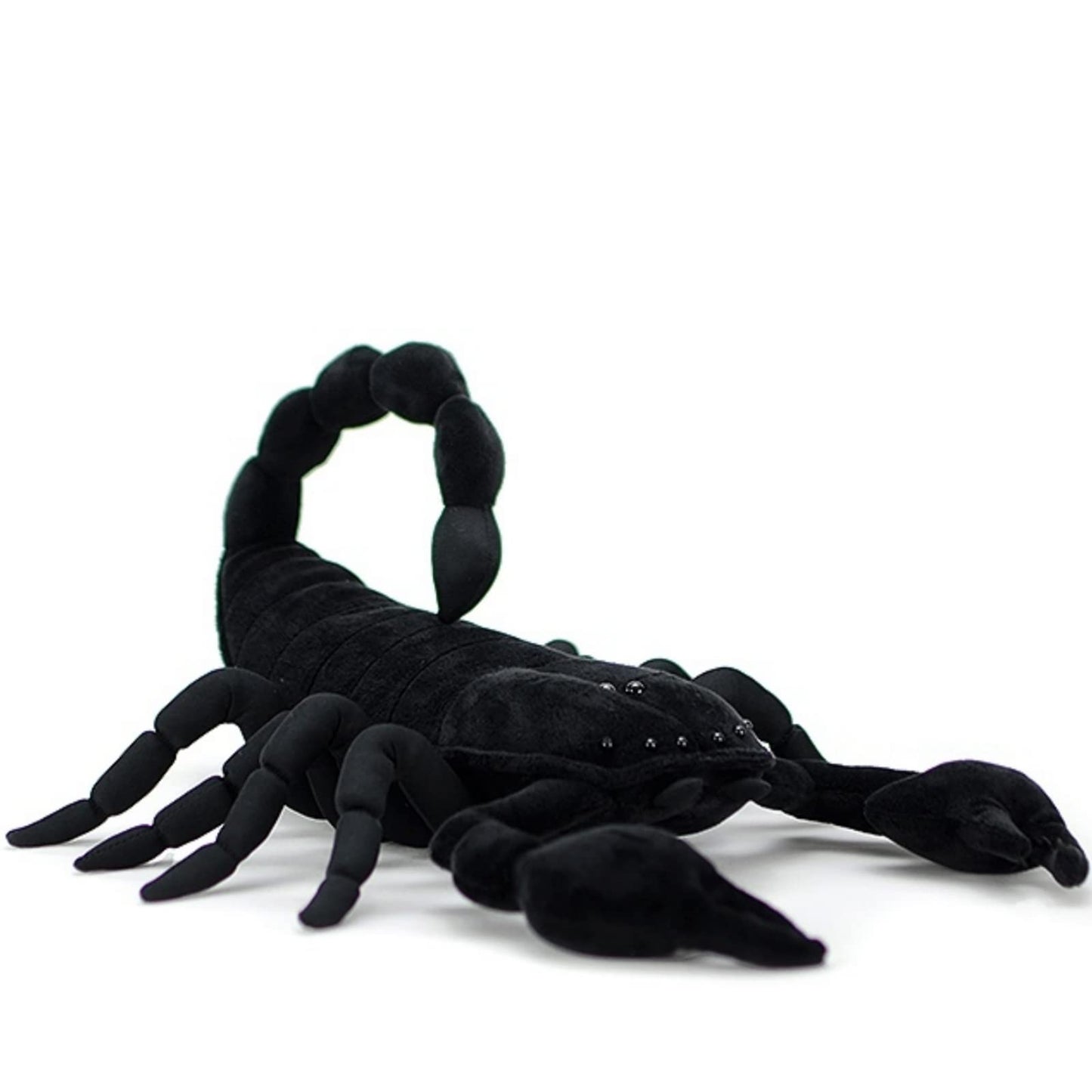 Realistic Emperor Scorpion Stuffed Animal - Black, 15" Plush, Soft Insect, Kids' Gift & Home Decor