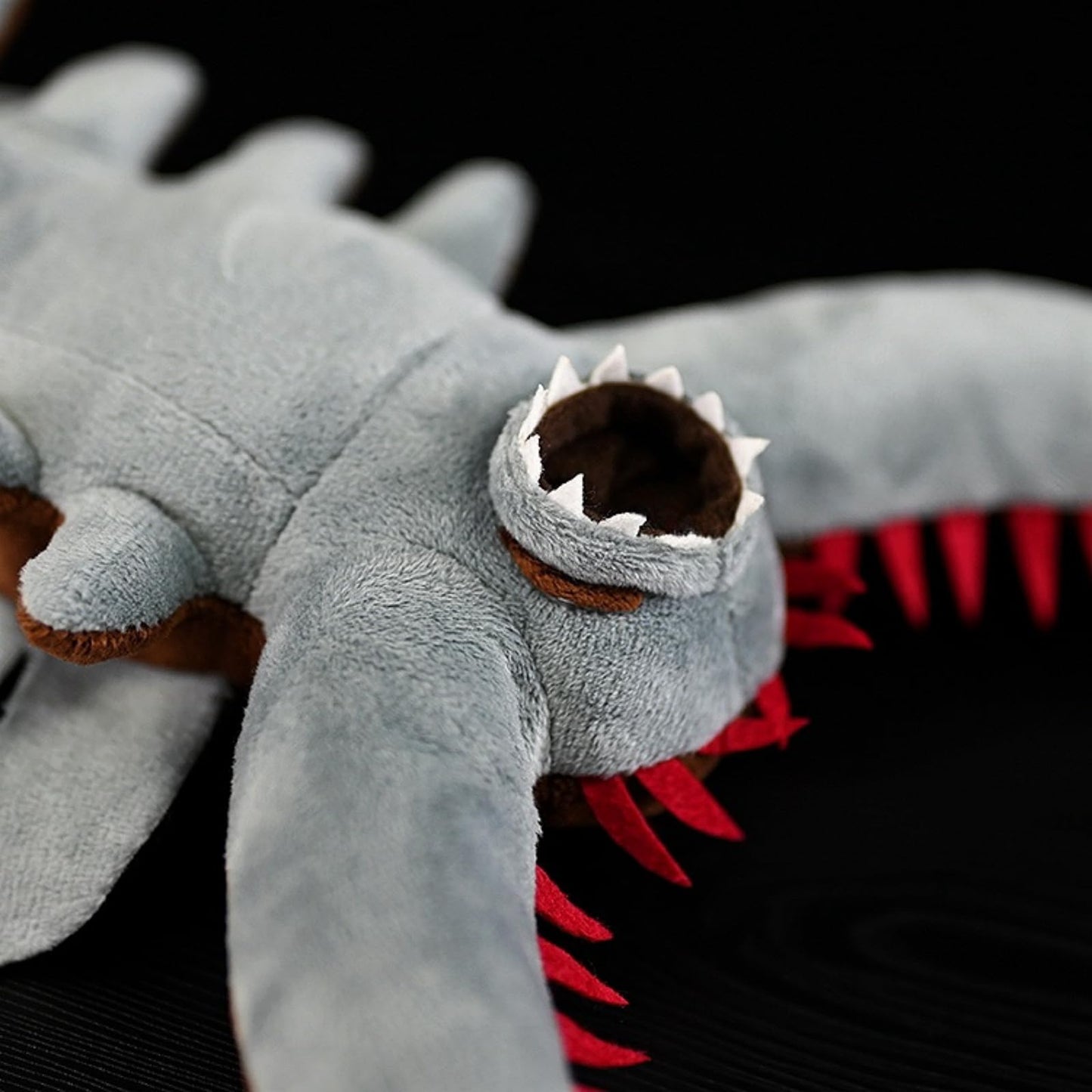 Simulation Omnidens Amplus Plush,Lifelike 12" Cambrian Ancient Sea Creature Shrimp Stuffed Animal,Soft Plush Toy, Stuffed Toy,Cuddly Toys,Gifts for Kids