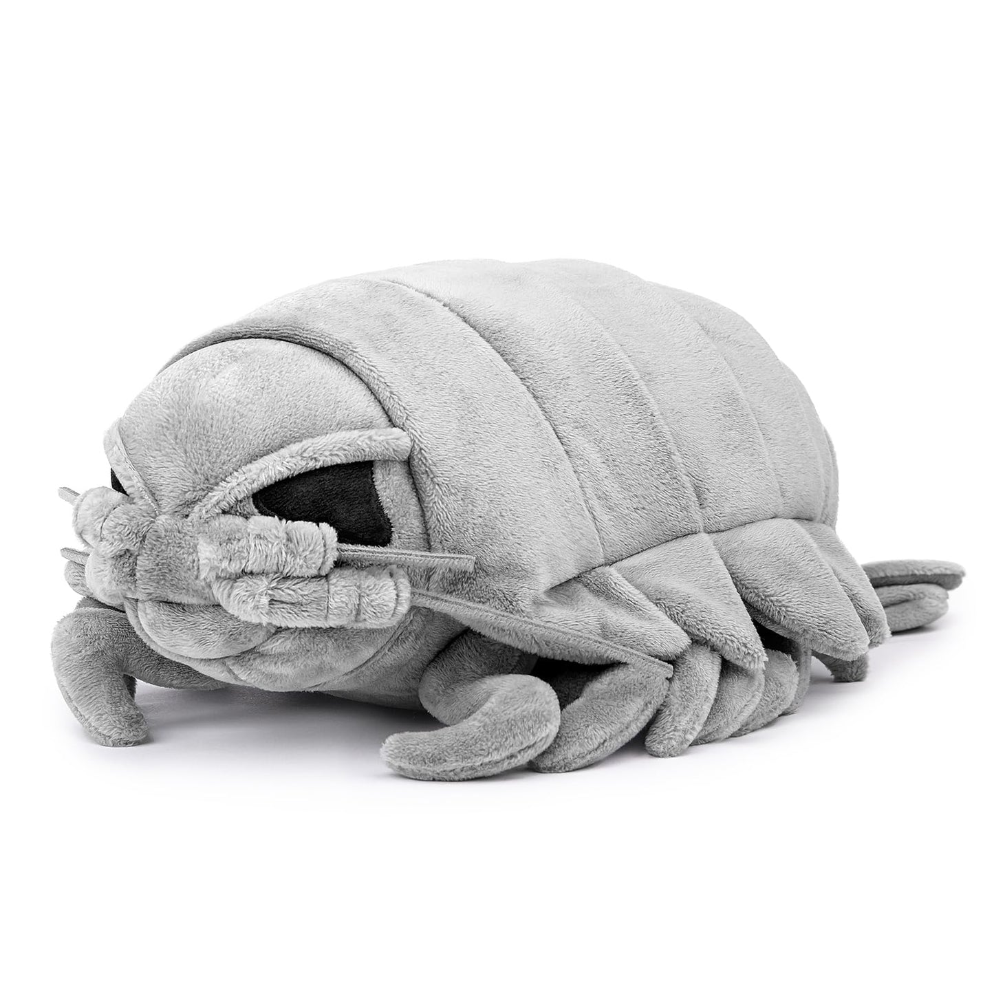 Giant Isopod Plush,Stuffed Animal-Grey 12",Isopod Toy, Arthropods Stuffed Animal,Girl Toys,Gifts for Kids