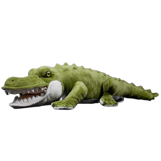 Lifelike Crocodile Stuffed Animal-Green 19.7",Crocodile Toy, Huge Stuffed Animals,Girl Toys,Gifts for Kids,Home Decor,Hugging Toy