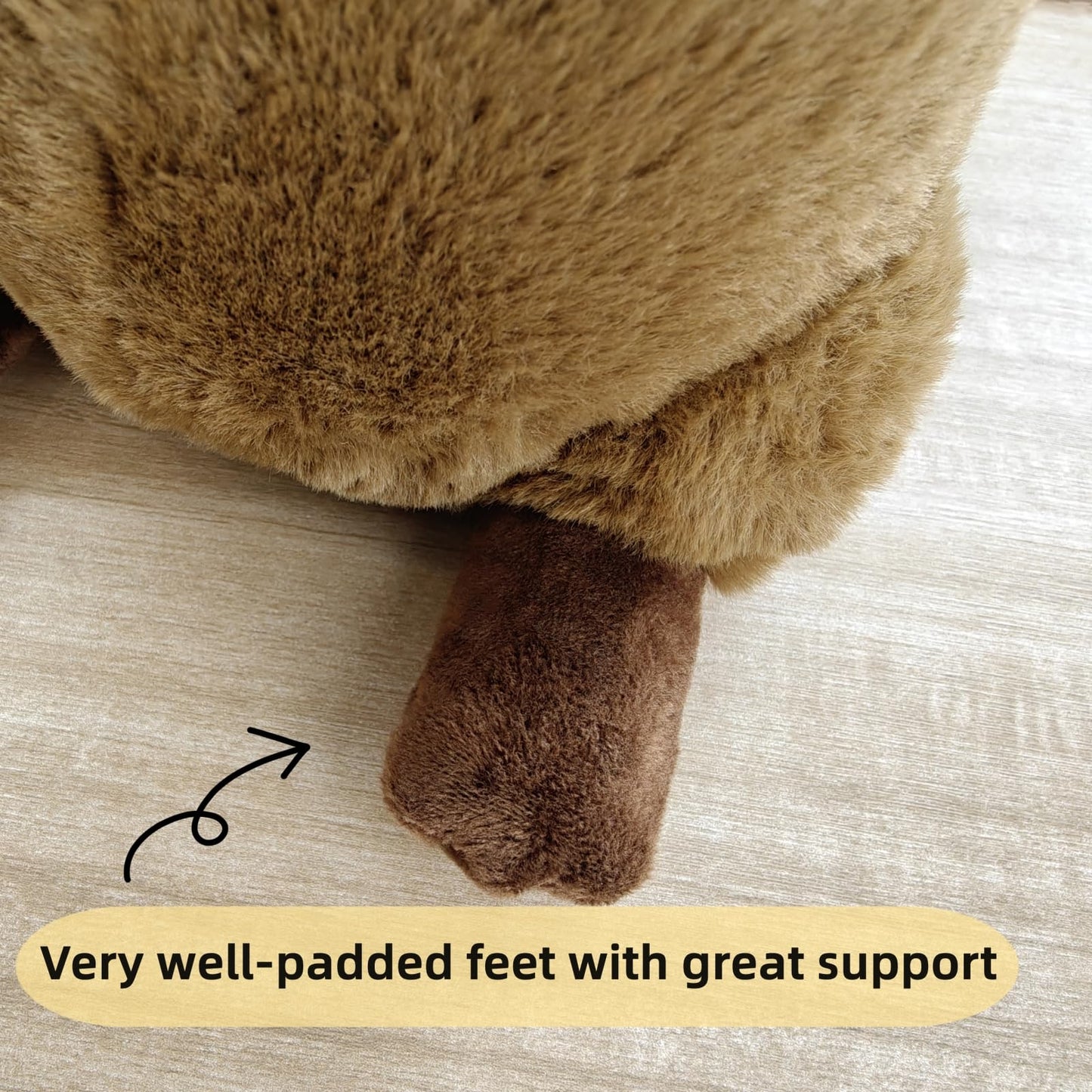 Realistic Quokka Stuffed Animal- Brown11.8,Soft Kawaii Plush Toy for Kids,Girl Toys,Gifts for Kids,Home Decor,Hugging Toy