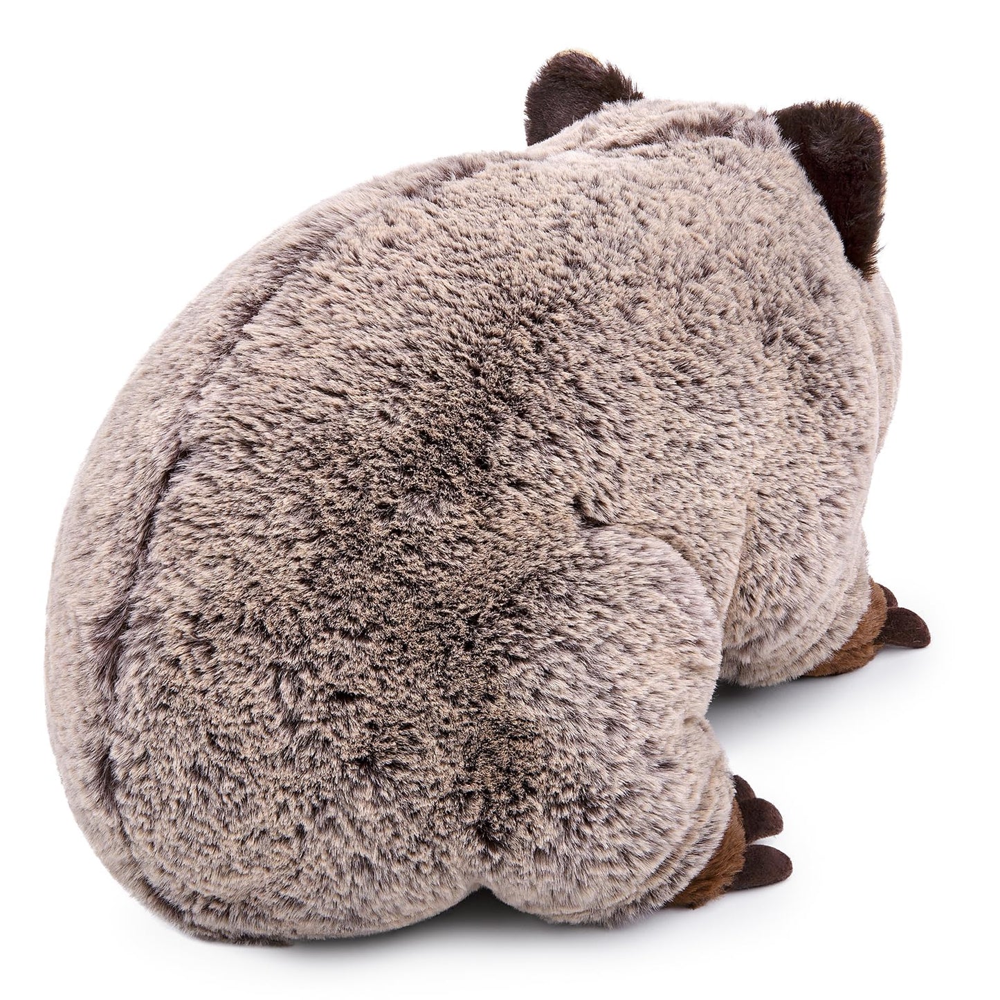Simulation Wombat Stuffed Animal,Lifelike Wombat Plush,Soft Wombat Plush-Brown 12",Gifts for Kids,Home Decor