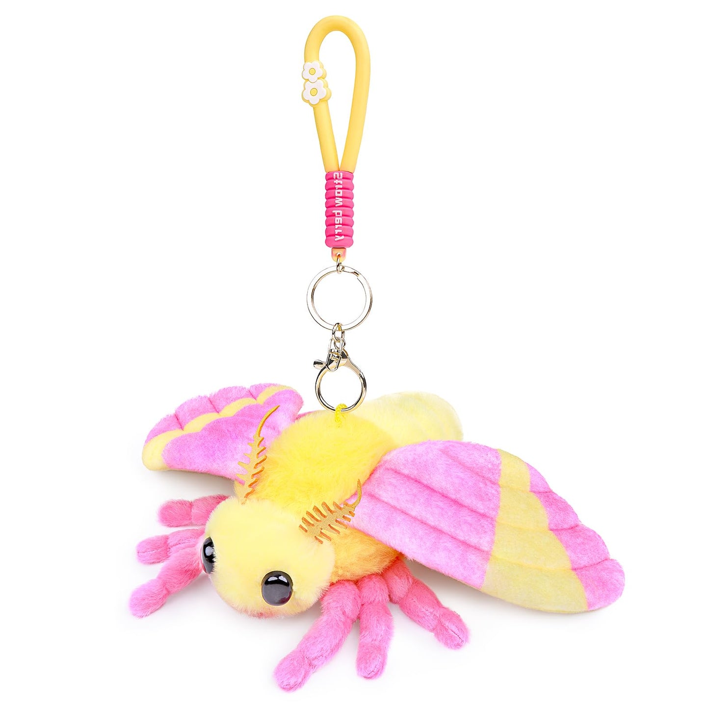 Rosy Maple Moth Plush Animal - 10 Inch, Soft Moth Stuffed Toy, Girls Toy, for Kids, Baby Gifts,Home Decor, Cuddle Toy