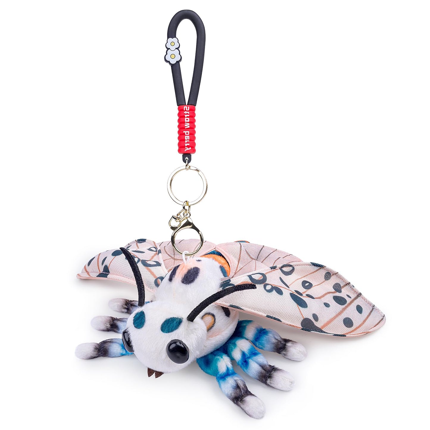 Simulation Leopard Moth Stuffed Animal - White 25 Inch,Soft Leopard Moth Plush Toy,Moth Toy for Kids, Home Decor, Cuddle Toy