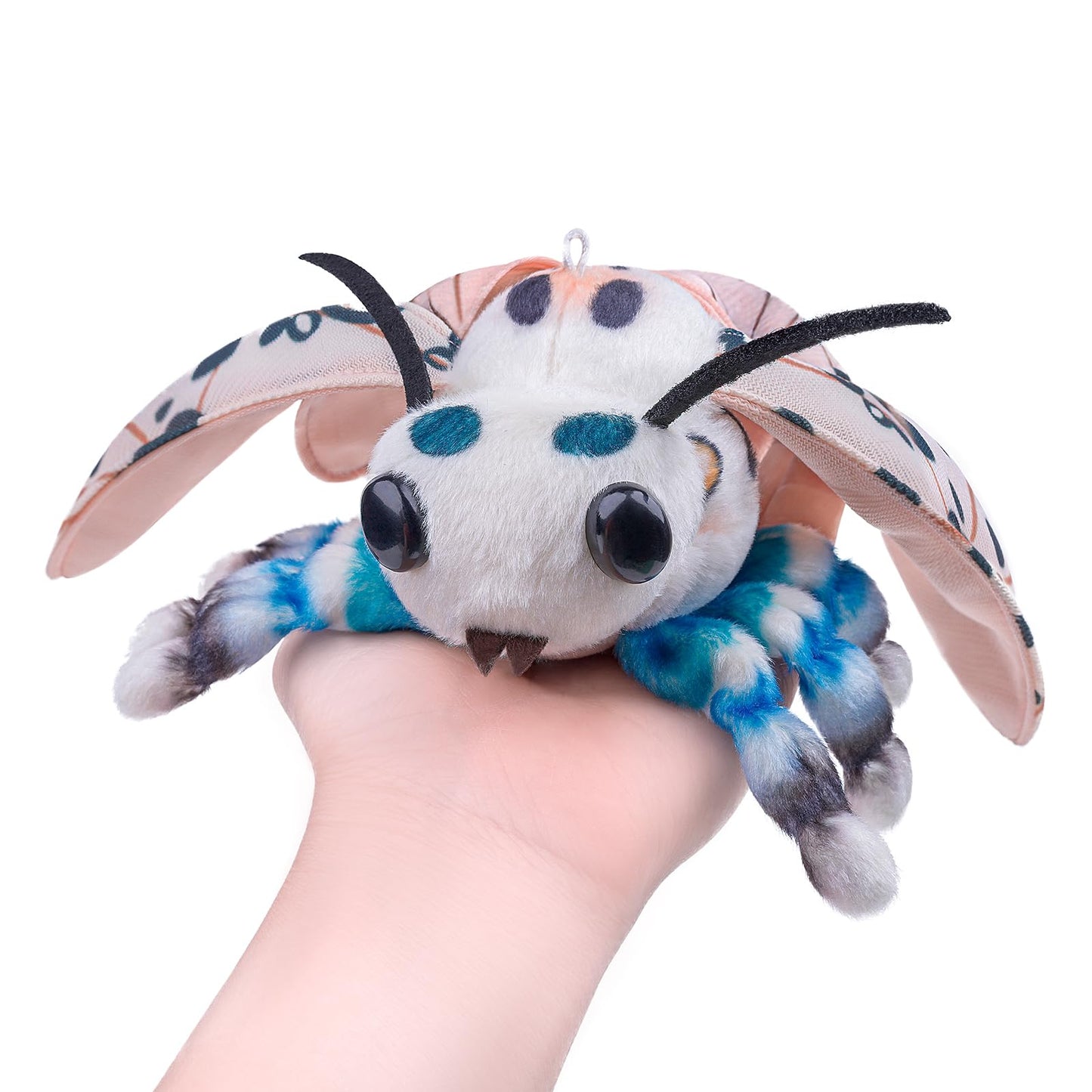 Simulation Leopard Moth Stuffed Animal - White 25 Inch,Soft Leopard Moth Plush Toy,Moth Toy for Kids, Home Decor, Cuddle Toy
