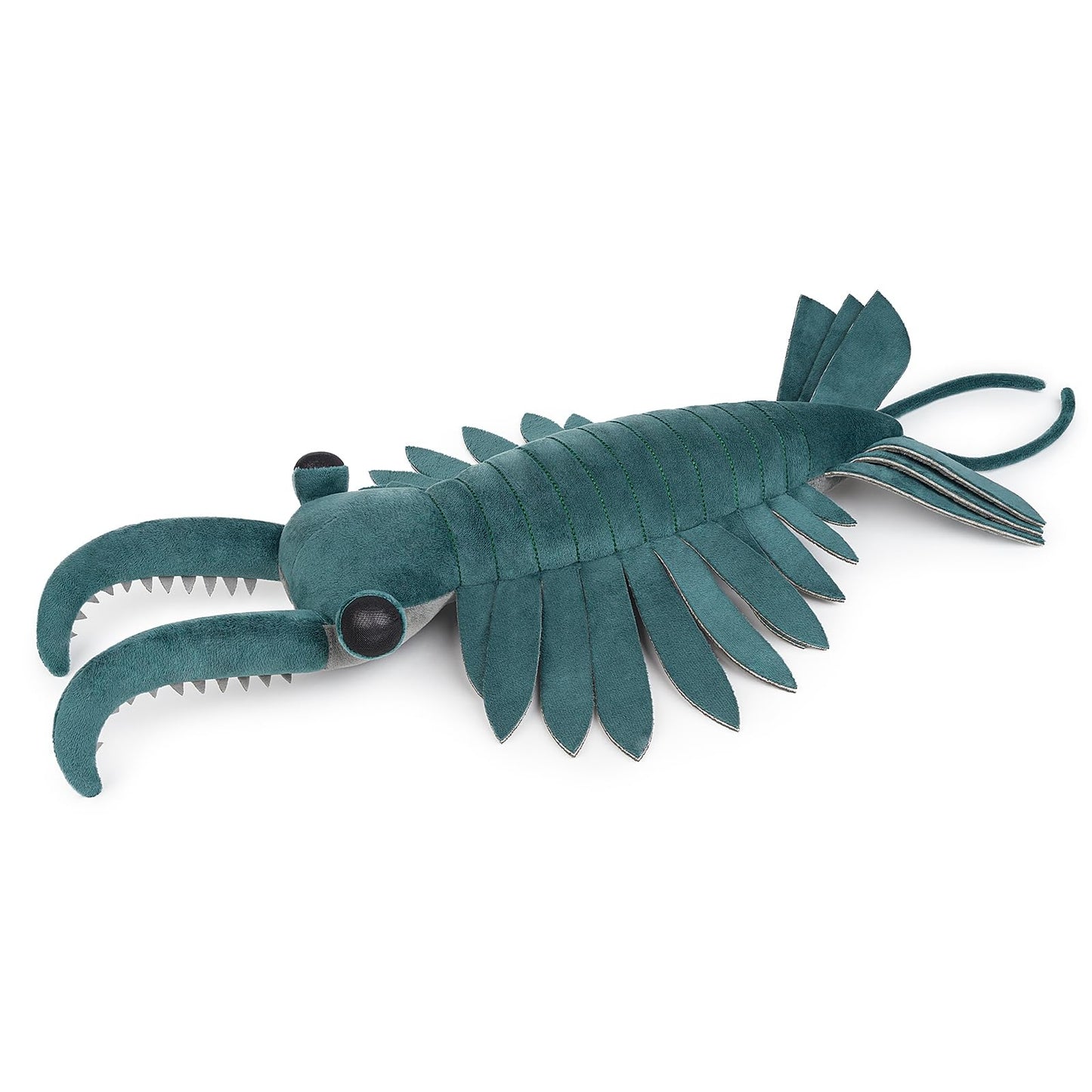 Simulation Anomalocaris Arthropod Plush,Lifelike 21" Cambrian Ancient Shrimp Stuffed Animal,Soft Shrimp Plush Toy, Stuffed Toy,Cuddly Toys,Gifts for Kids