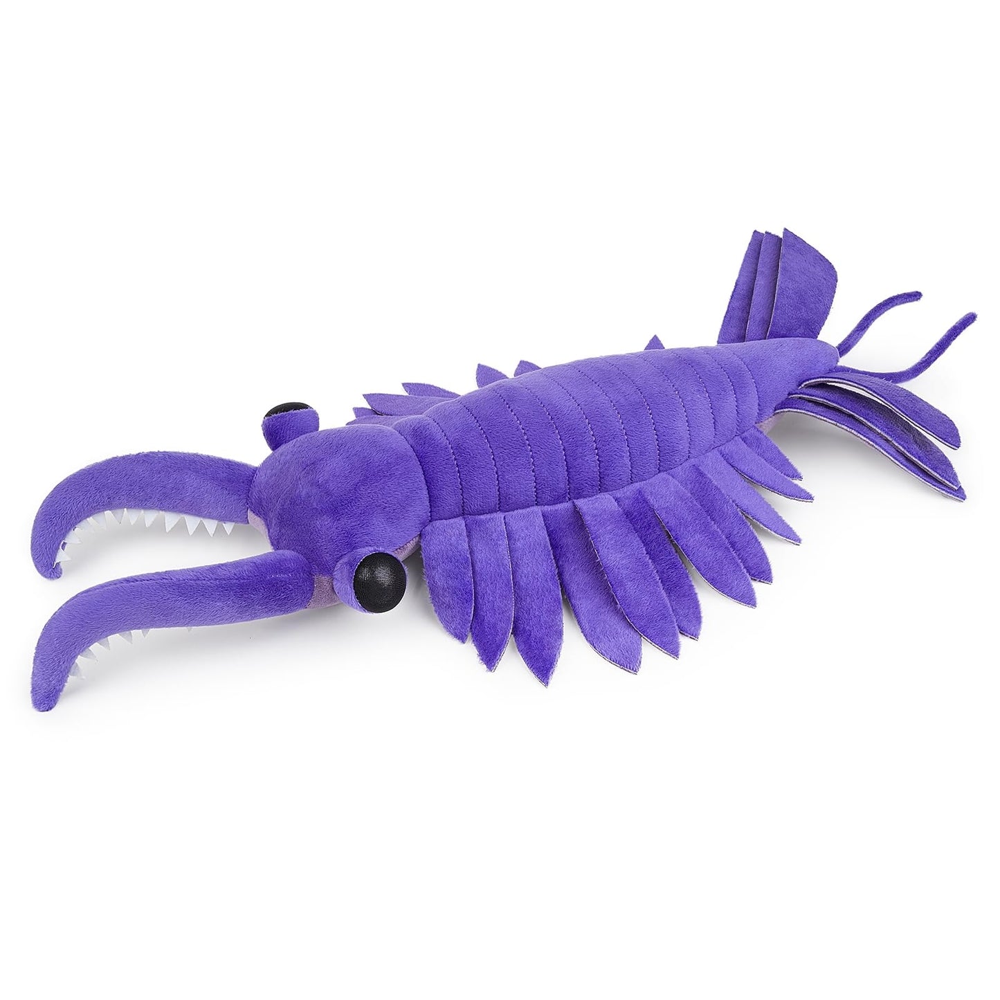 Simulation Anomalocaris Arthropod Plush,Lifelike 21" Cambrian Ancient Shrimp Stuffed Animal,Soft Shrimp Plush Toy, Stuffed Toy,Cuddly Toys,Gifts for Kids
