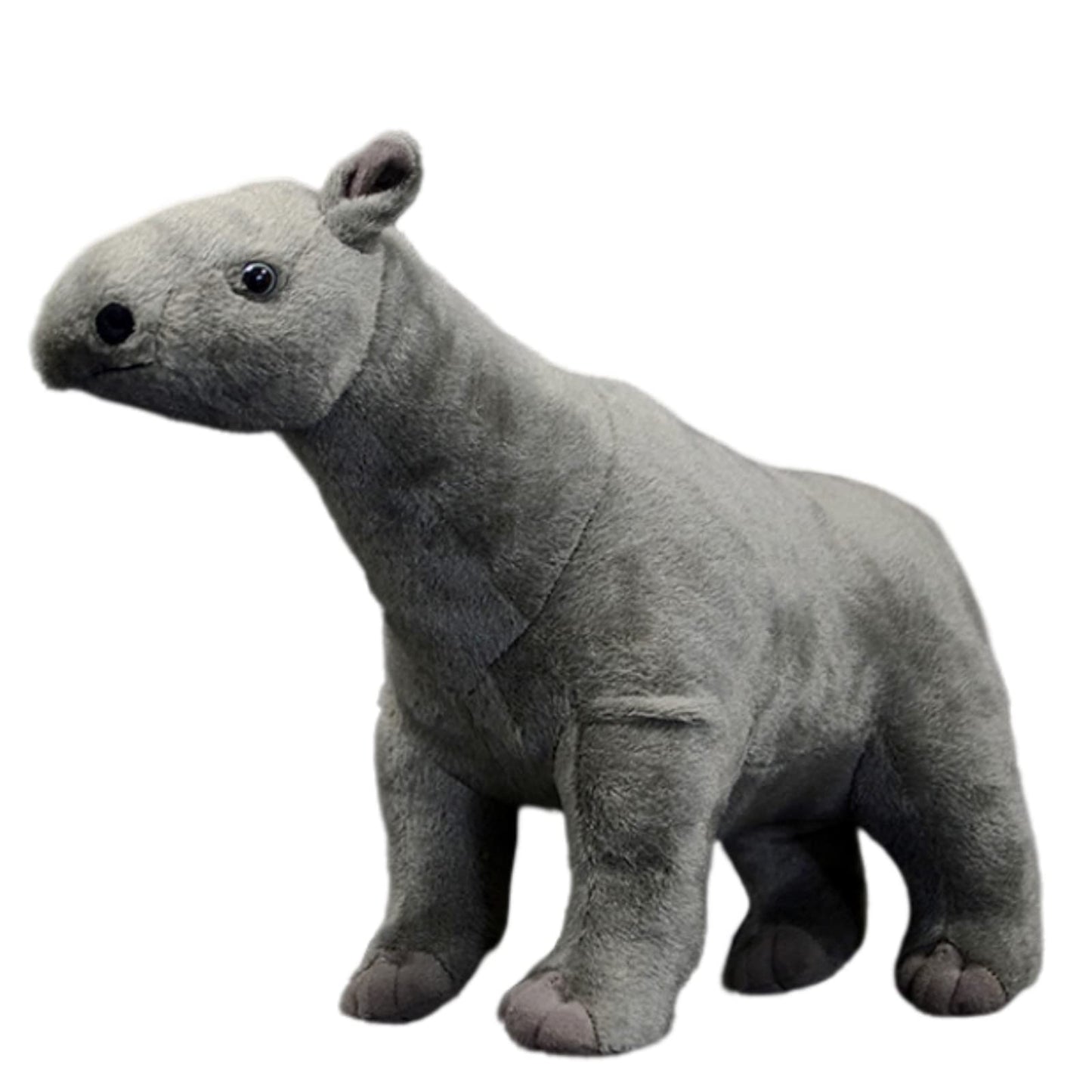 Giant Rhino Stuffed Animal-Gray 13",Giant Rhino Plush Toy, Giant Rhino Stuffed Animal,Girl Toys,Gifts for Kids,Home Decor,Hugging Toy