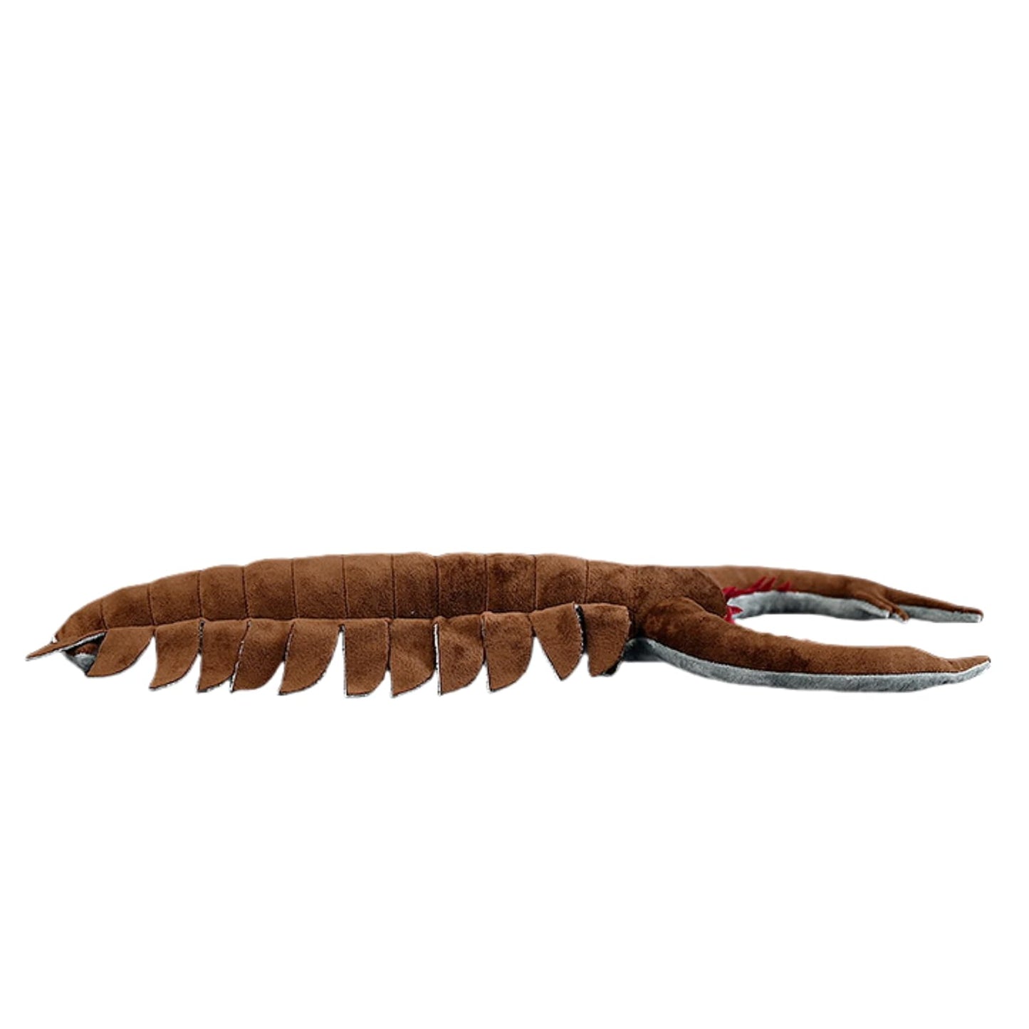 Simulation Omnidens Amplus Plush,Lifelike 12" Cambrian Ancient Sea Creature Shrimp Stuffed Animal,Soft Plush Toy, Stuffed Toy,Cuddly Toys,Gifts for Kids