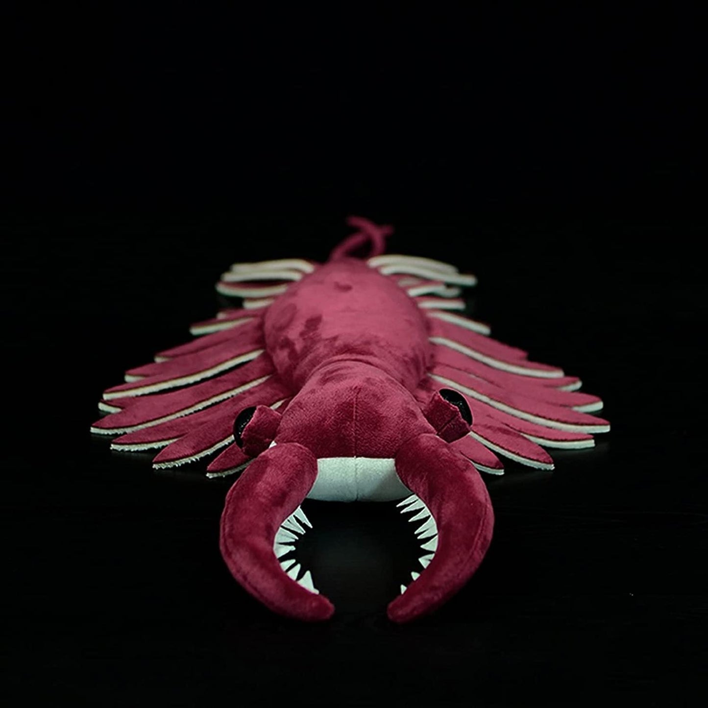 Simulation Anomalocaris Arthropod Plush,Lifelike 21" Cambrian Ancient Shrimp Stuffed Animal,Soft Shrimp Plush Toy, Stuffed Toy,Cuddly Toys,Gifts for Kids
