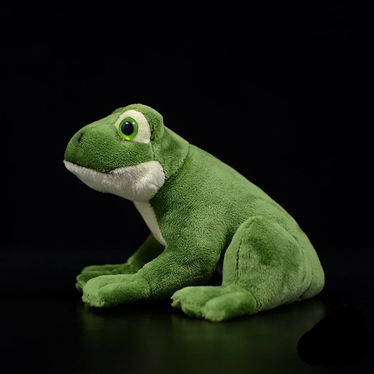 Realistic Stuffed Frog-Green 6.3",Frog Plush Toy, Frog Plushies,Soft Frog Stuffed Animal,Girl Toys,Frogs for Gifts for Kids