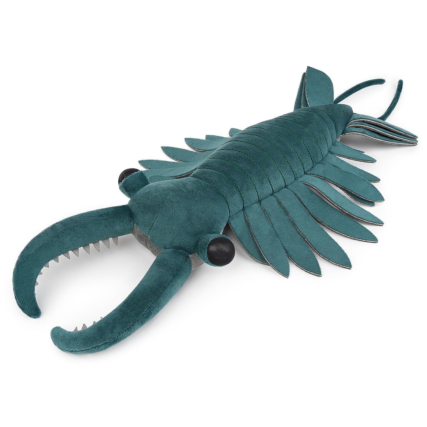 Simulation Anomalocaris Arthropod Plush,Lifelike 21" Cambrian Ancient Shrimp Stuffed Animal,Soft Shrimp Plush Toy, Stuffed Toy,Cuddly Toys,Gifts for Kids
