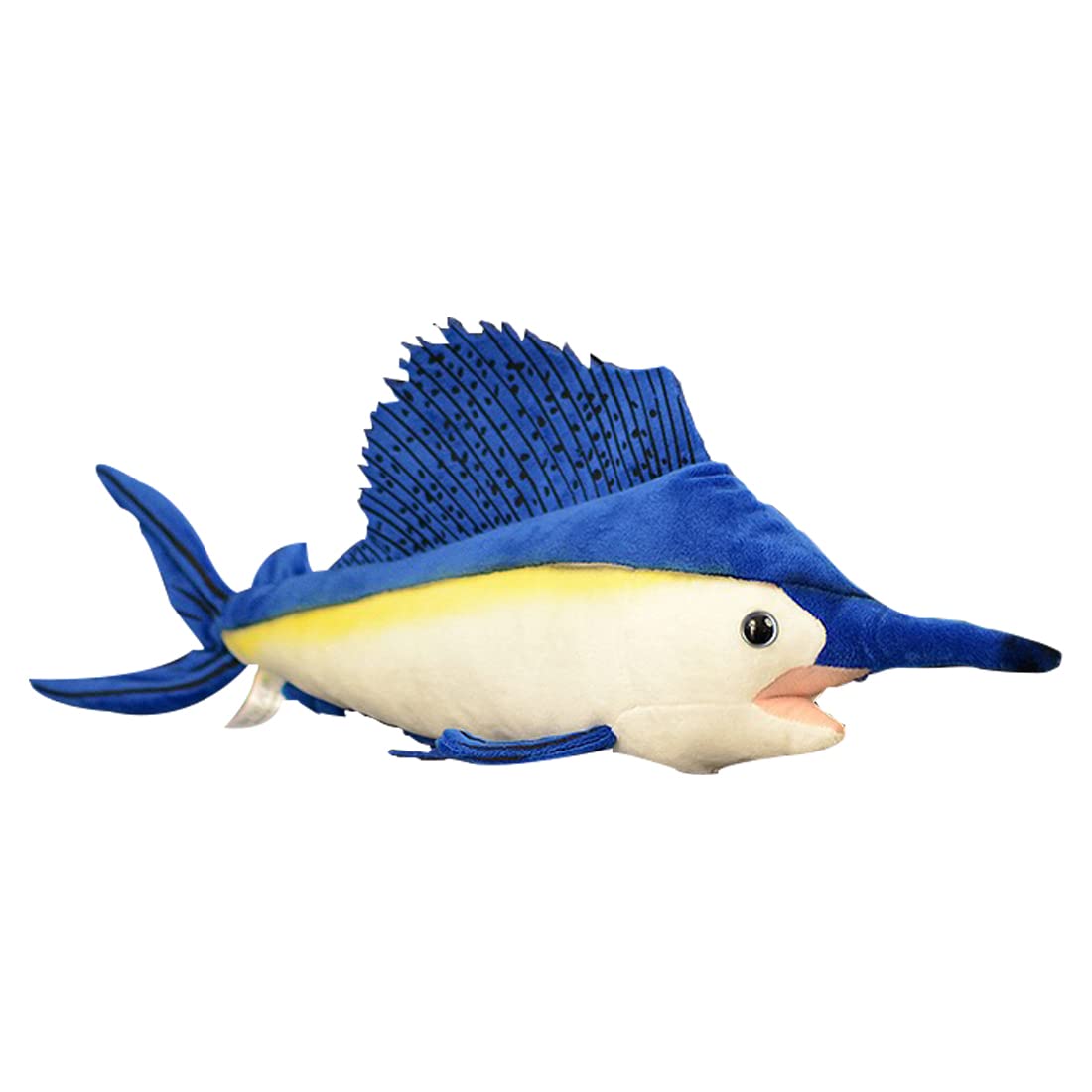 Simulation Swordfish Plush, Sailfish Stuffed Animal, Soft Cuddly Toys, Gifts for Kids, 18 Inches