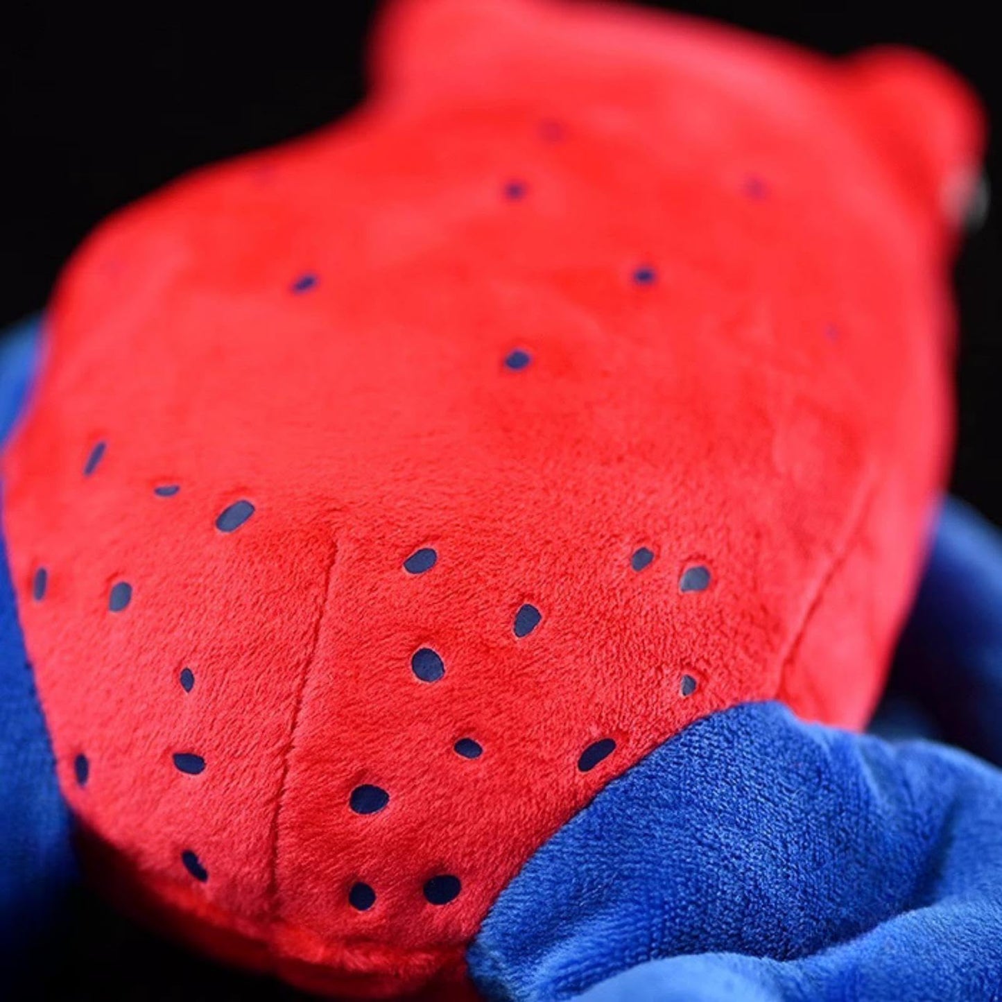 Simulation Strawberry Poison Dart Frog Stuffed Animal,Frog and Toad Plush,Rainforest Animals Figures,Soft Kawaii Frog Gifts for Kids, Girls Toy,Baby Gifts,Home Decor-Red 8.7 inches Long