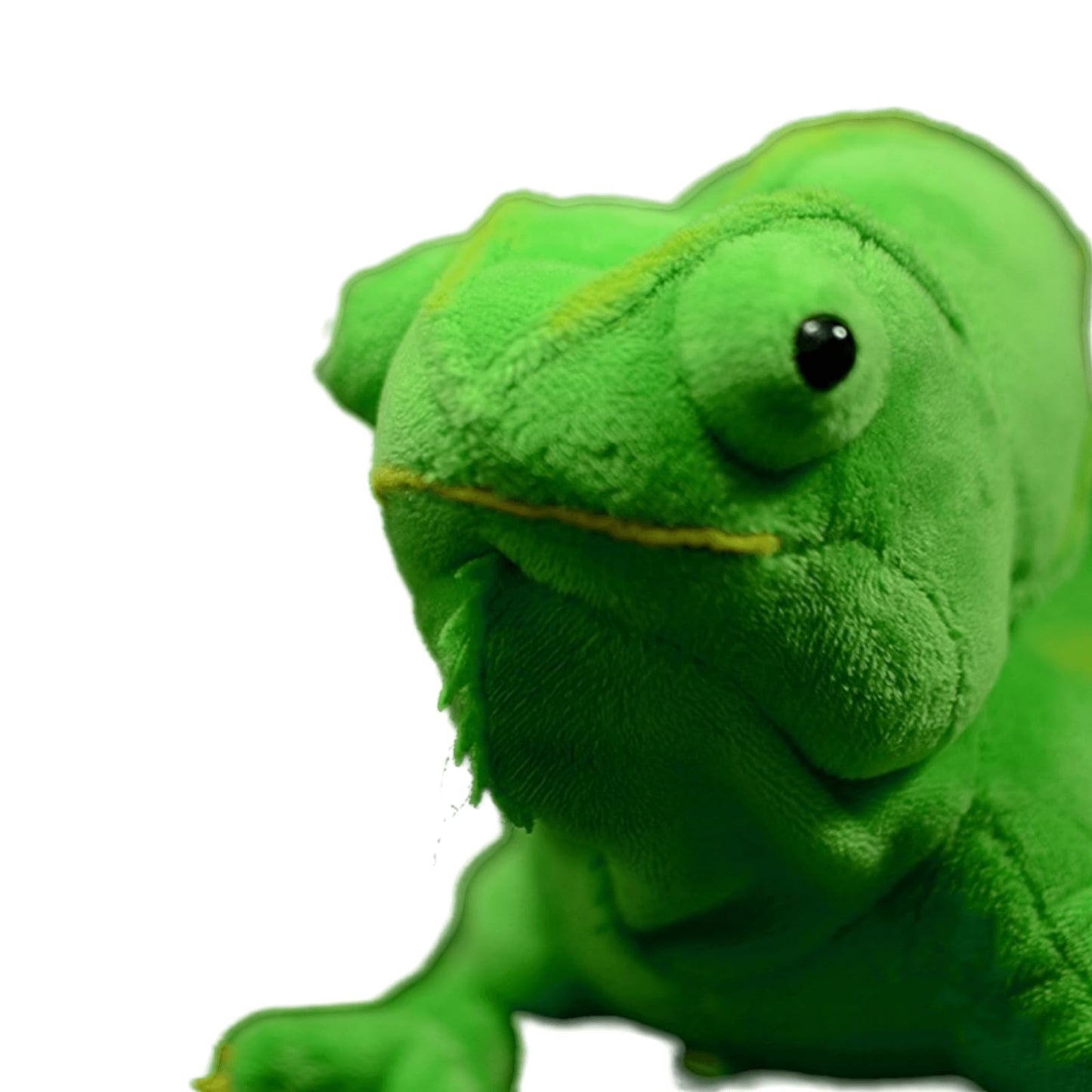 Realistic Green Chameleon Stuffed Animal - 15" Lizard Plush, Soft Hugging Toy for Boys, Gifts for Kids, Home Decor
