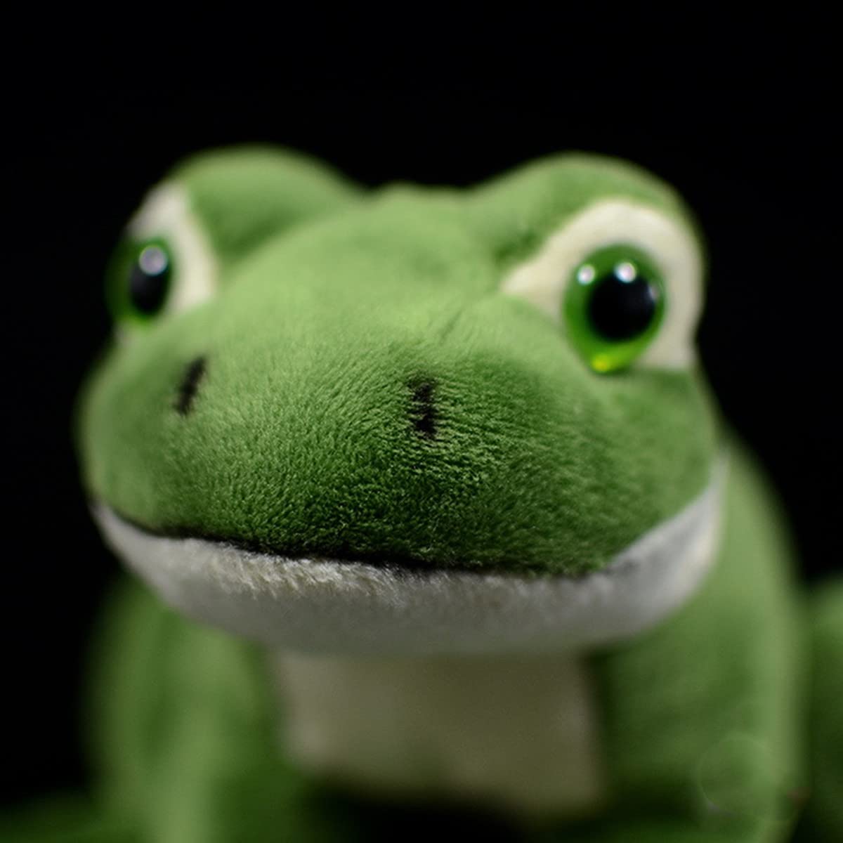 Realistic Stuffed Frog-Green 6.3",Frog Plush Toy, Frog Plushies,Soft Frog Stuffed Animal,Girl Toys,Frogs for Gifts for Kids