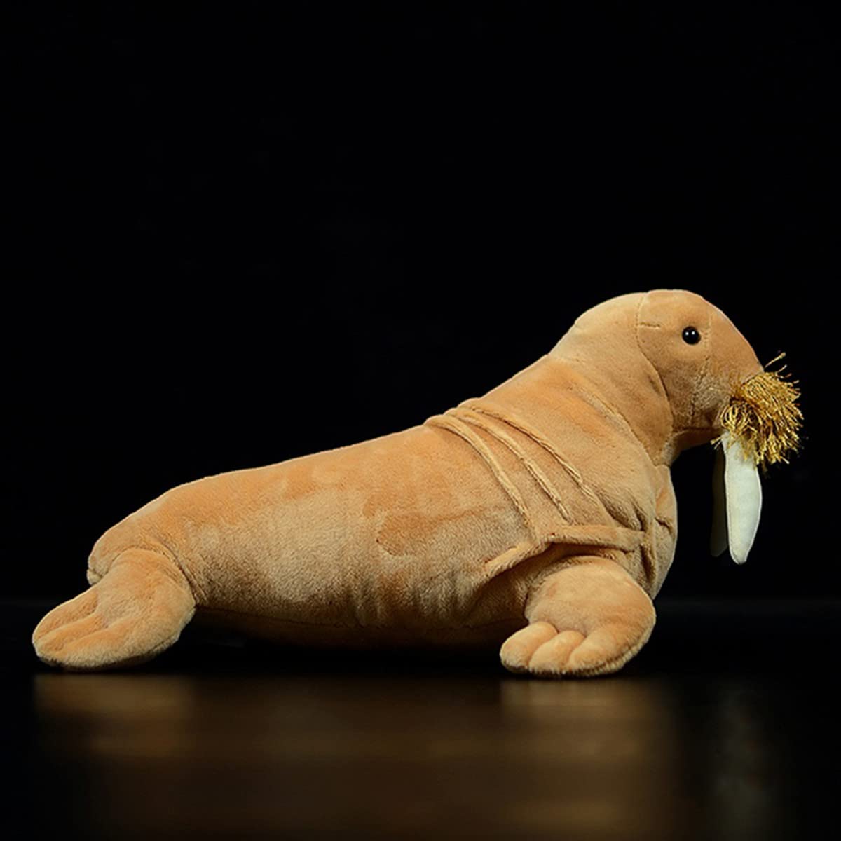 Lifelike Walrus Plush Toys-12 Long,Simulation Huggable Sea Animals Walruses Toys Gifts for Kids,Home Decor
