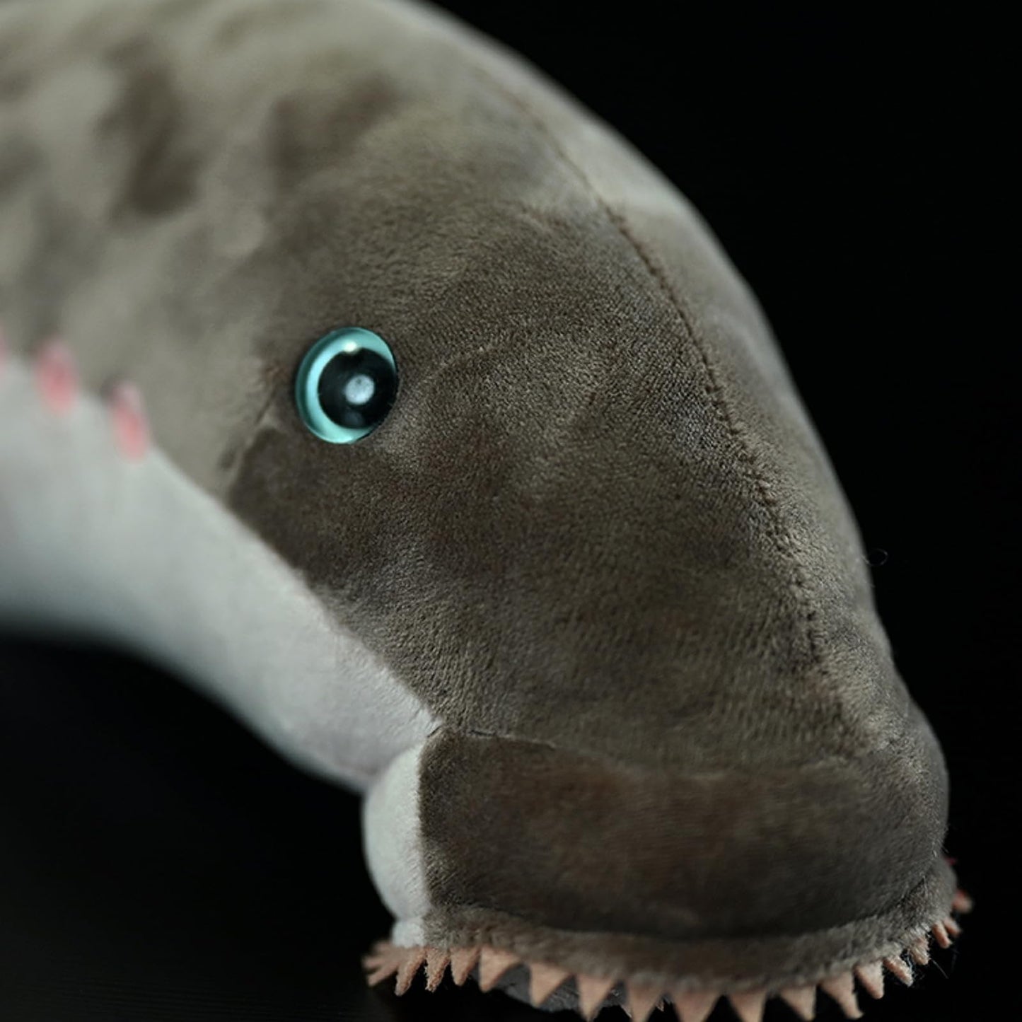 Lamprey Plush Animal - Gray 20.5 Inch,EEL Plush Toy, Beautiful Stuffed Toy, Girls Toy,Lamprey Toy for Kids, Home Decor, Cuddle Toy